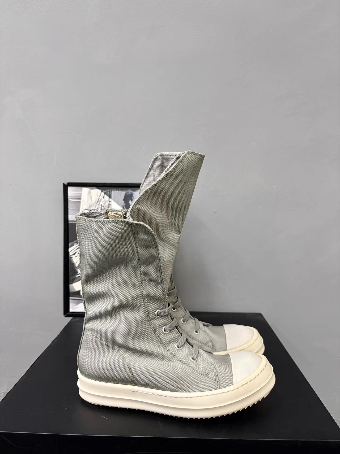 Rick Owens Rick Owens High-top Ankle Boots K34 Size US 6 / IT 36 - 4 Thumbnail