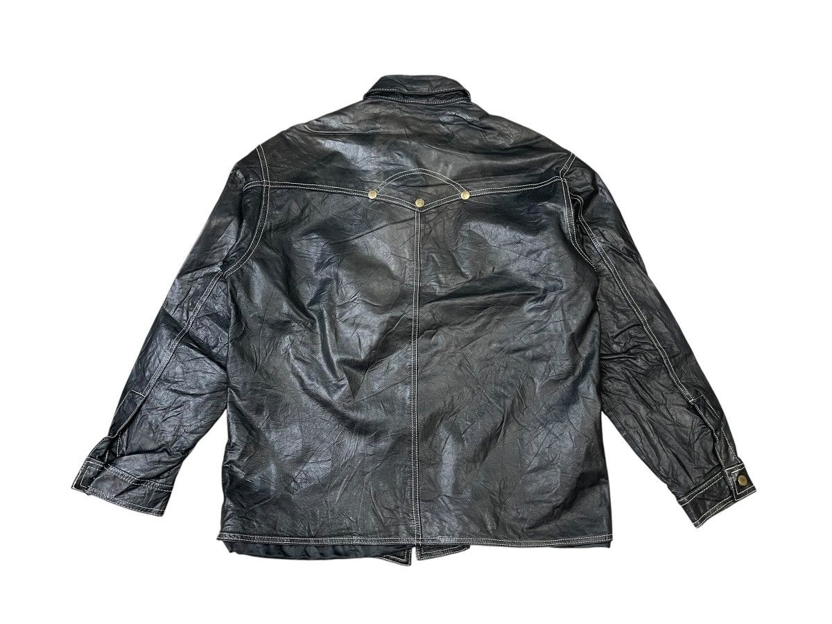Leather Vintage Cowboy Leather Jacket Size US L / EU 52-54 / 3 - 5 Thumbnail
