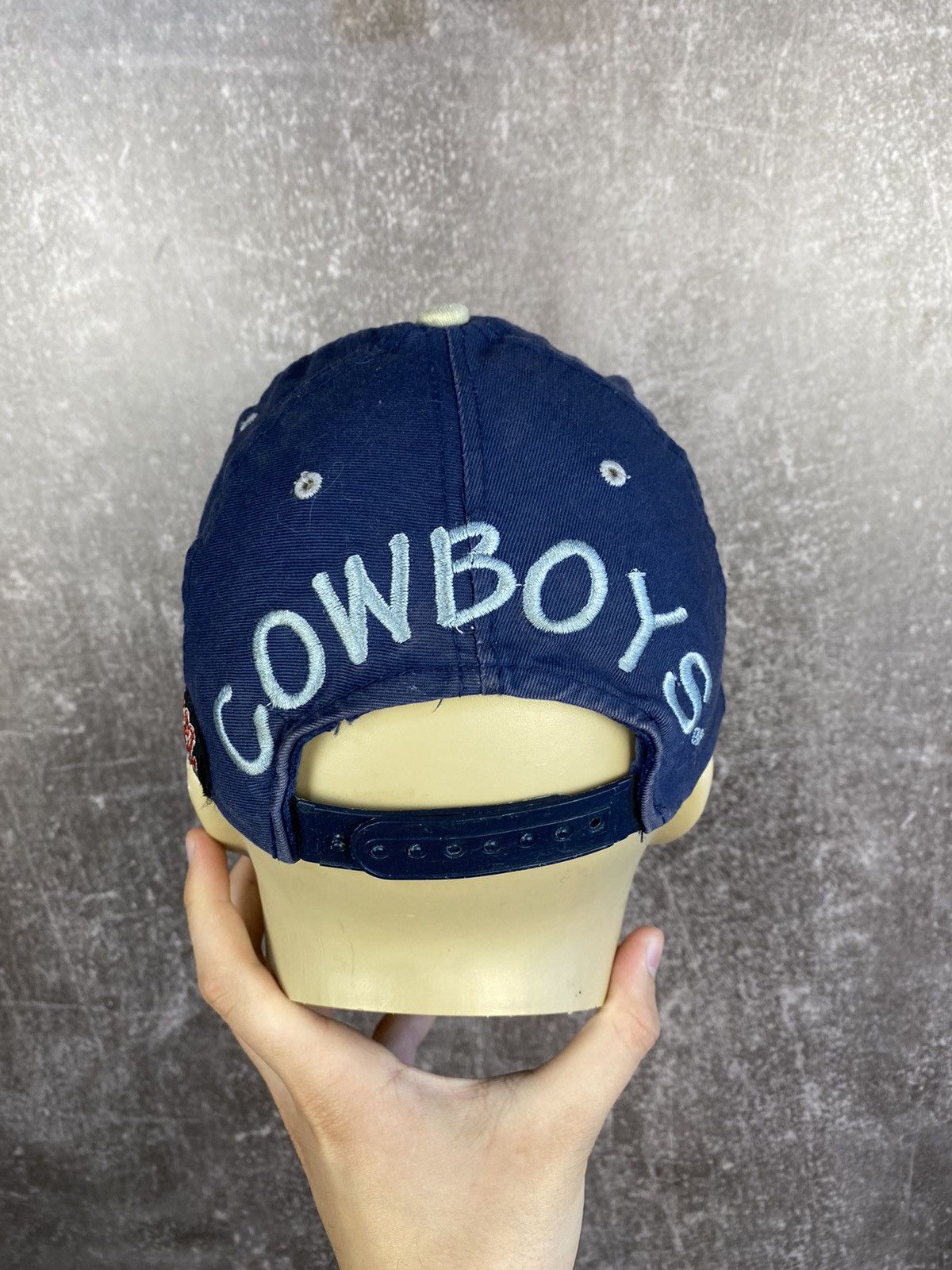 Vintage Dallas Cowboys Vintage Blue Snap Back Hat Size ONE SIZE - 9 Thumbnail