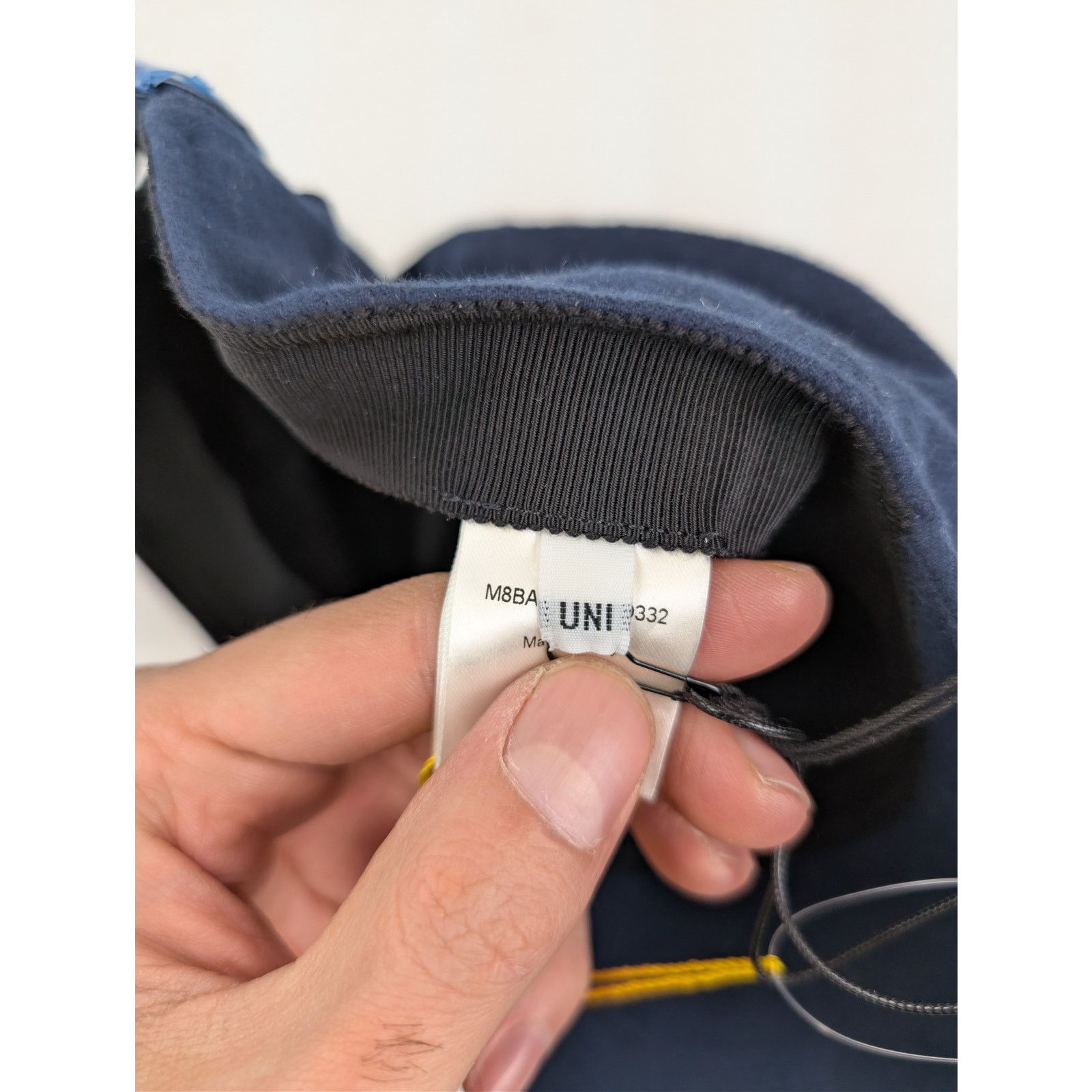 Bally o1rshd1 CC20 Size: 1 / Peacoat Cap / Hat in Navy Blue Size ONE SIZE - 10 Thumbnail