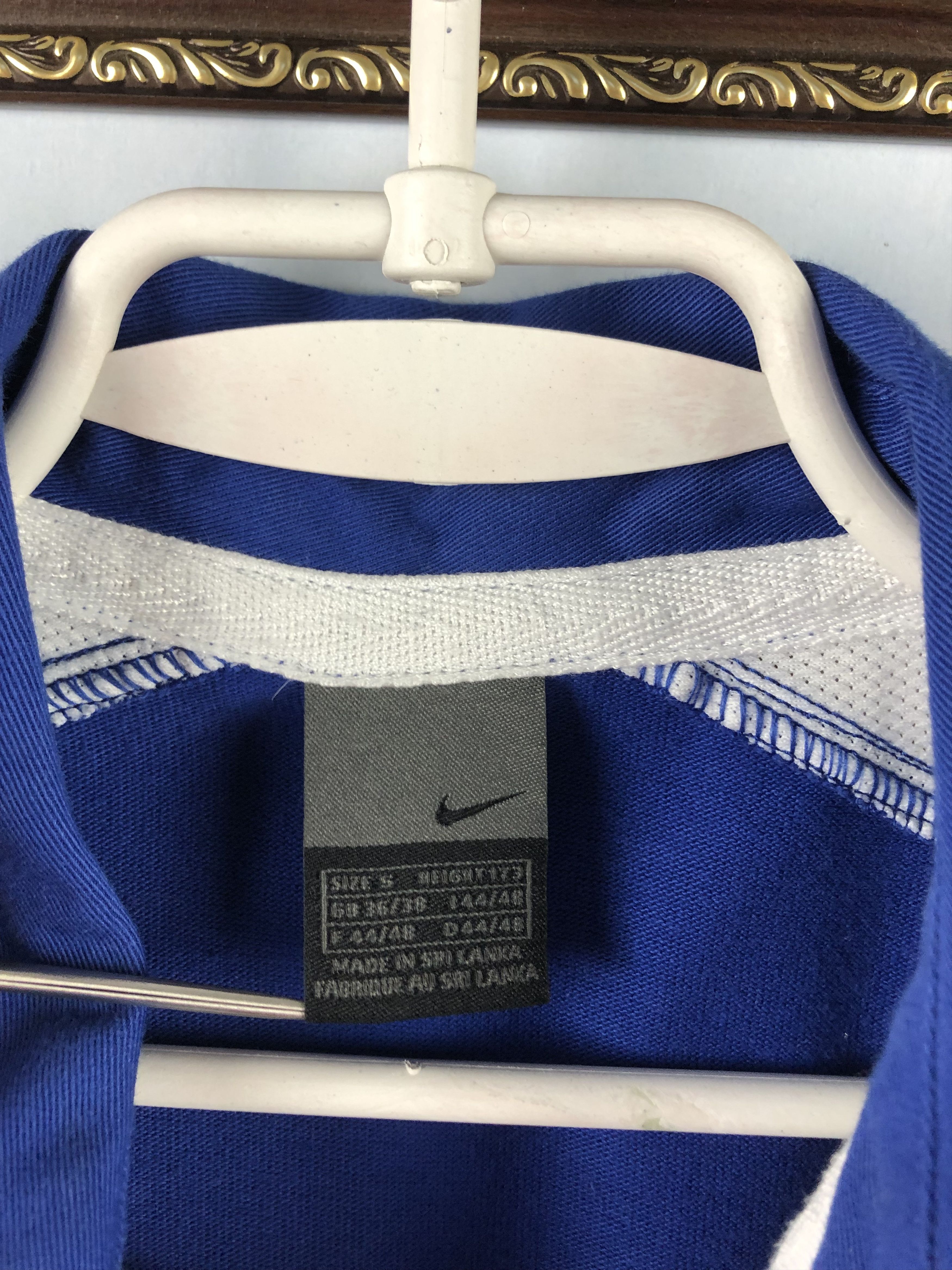 Nike Vintage Nike France Rugby Union Jersey Long Sleeve Shirt Size US S / EU 44-46 / 1 - 9 Thumbnail