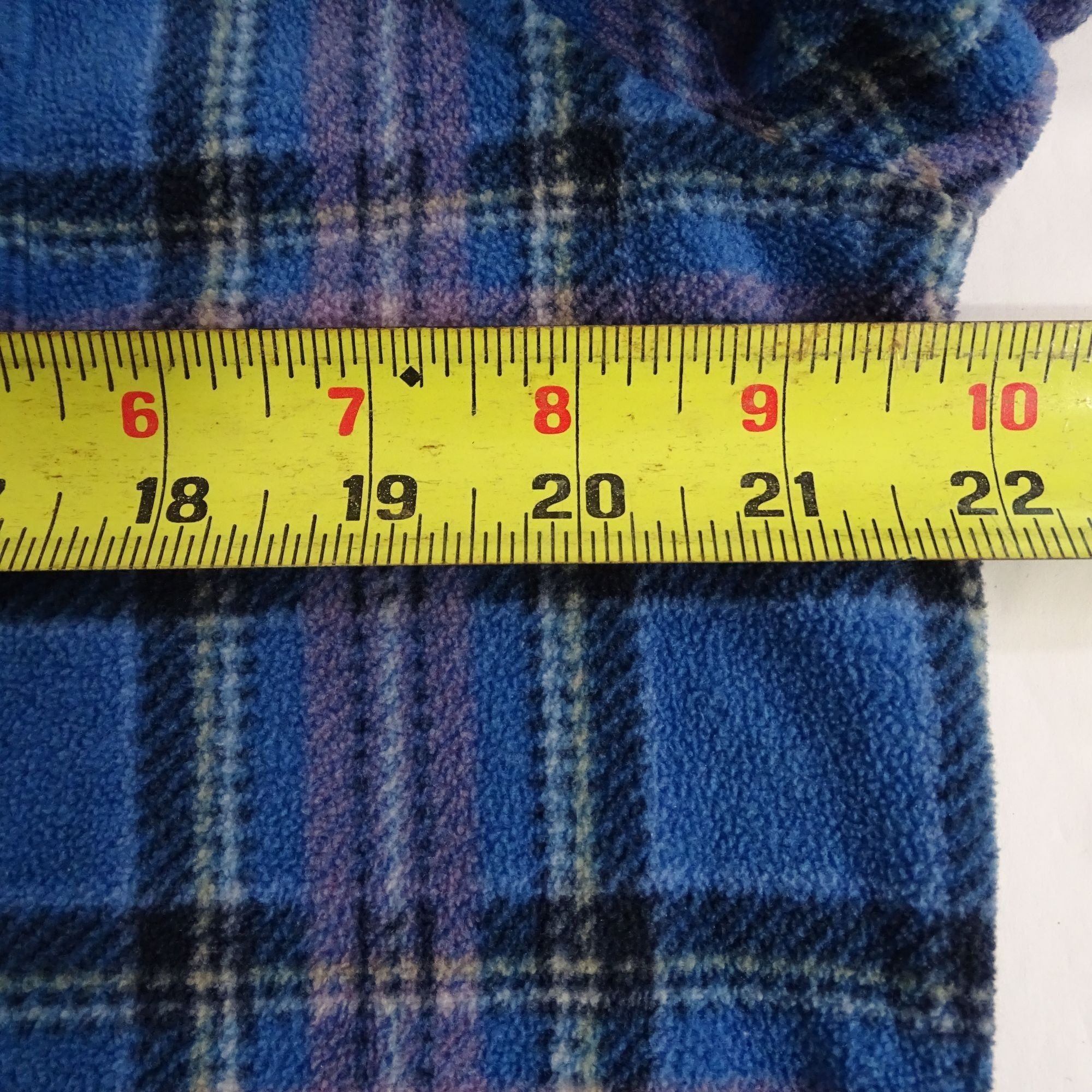 L.L. Bean Vintage LL Bean Blue Purple Plaid Fleece Shirt Women Size M Size M / US 6-8 / IT 42-44 - 8 Thumbnail