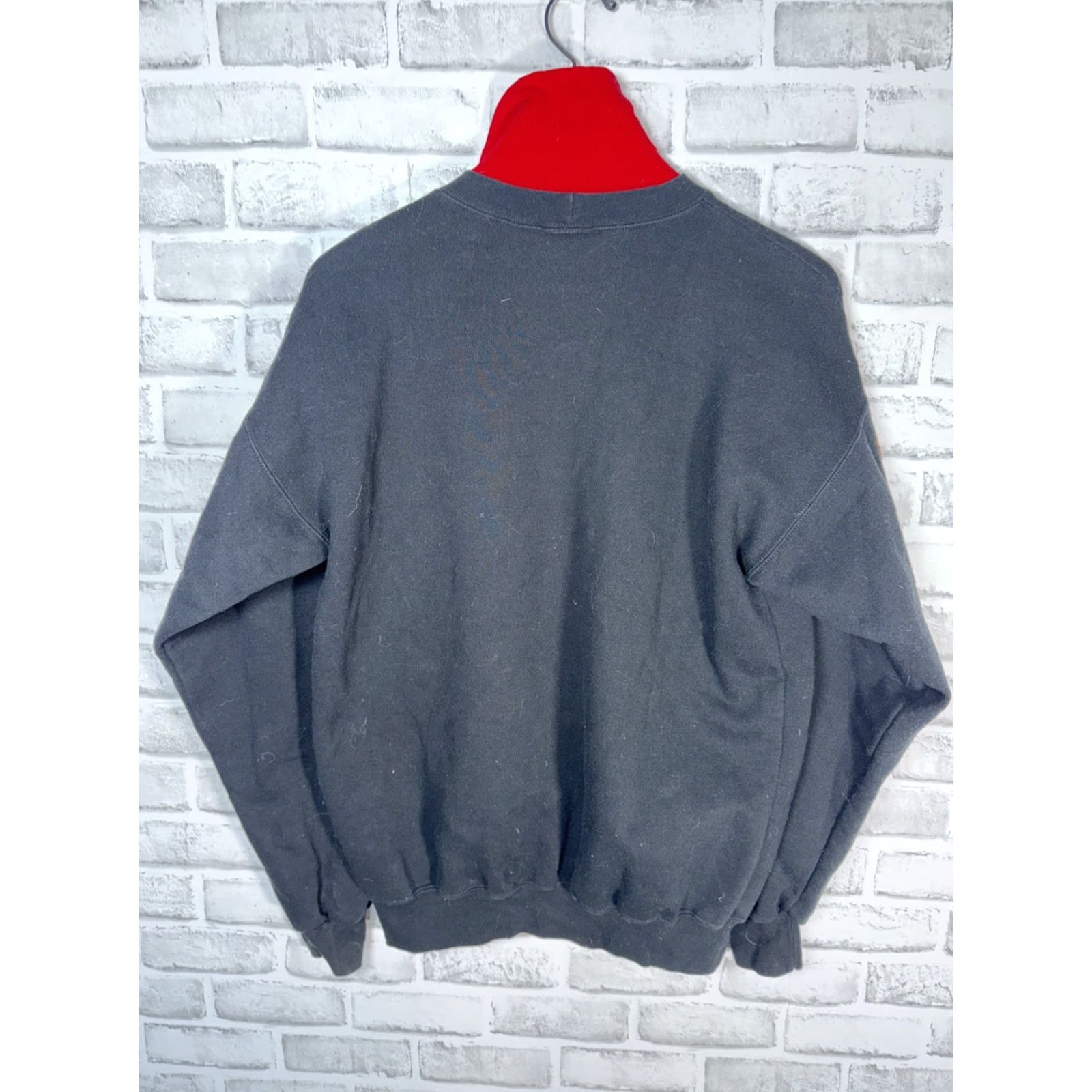 Vintage VTG ART UNLIMITED Sweatshirt Unisex M USA Fall Leaf Print Black Men Womens Size US M / EU 48-50 / 2 - 7 Thumbnail