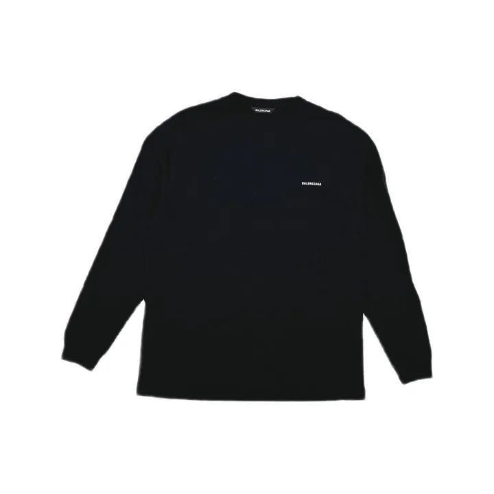 Balenciaga Balenciaga Logo Long Sleeve T-Shirt 0079-2507 Size US S / EU 44-46 / 1 - 2 Thumbnail