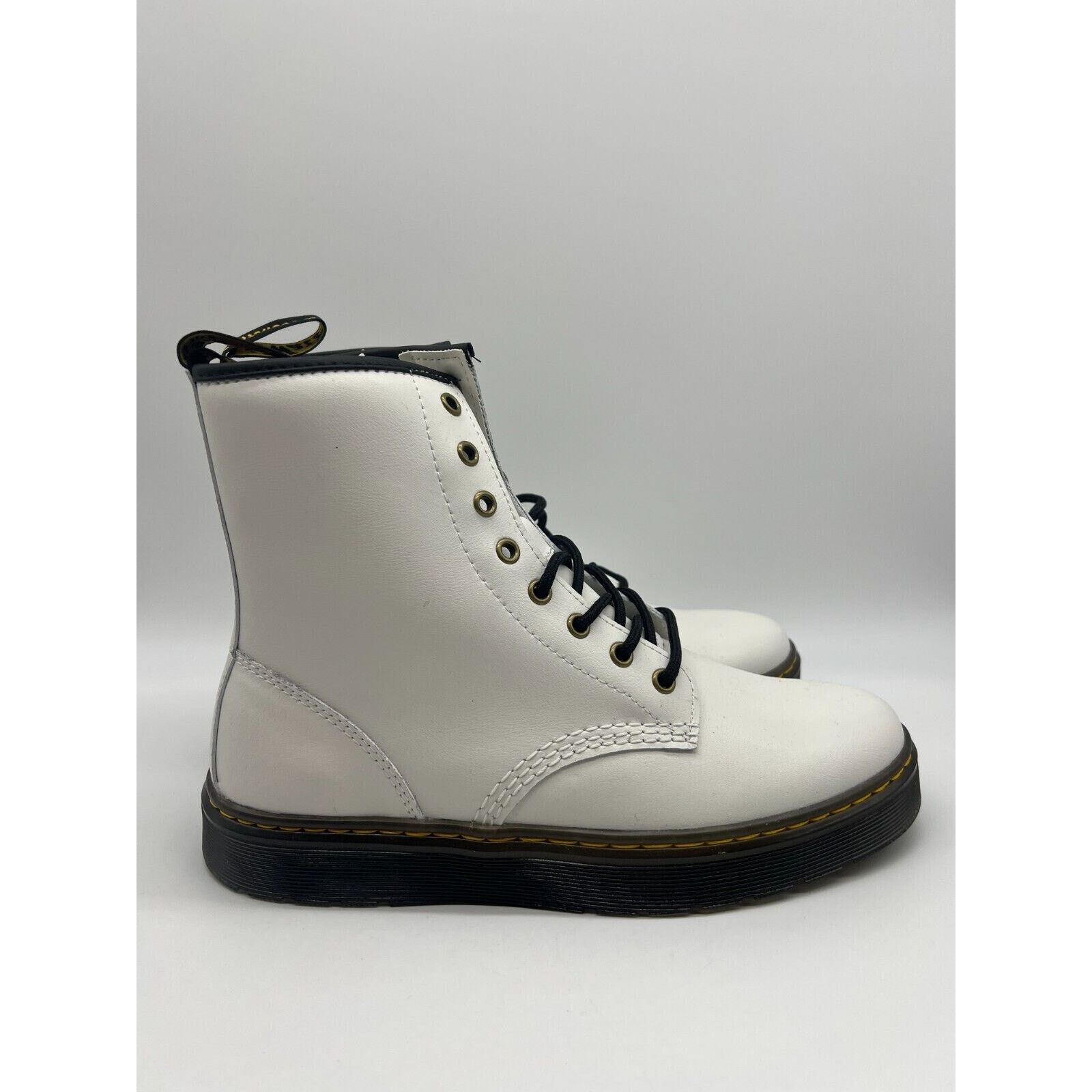 Dr. Martens Dr Martens Zavala Boots White Patent Leather Women Sz 10 NEW Size US 10 / IT 40 - 11 Thumbnail