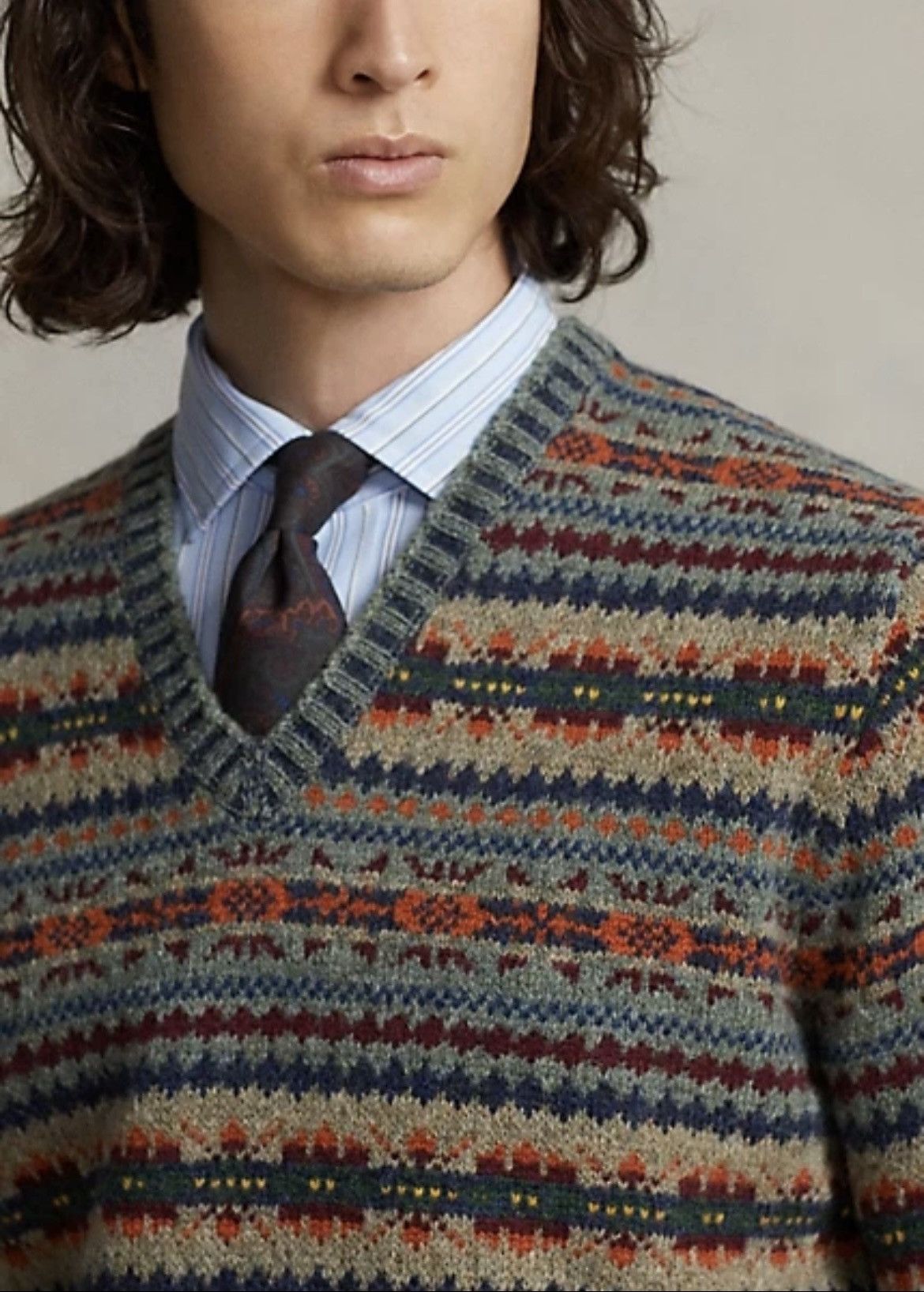 Polo Ralph Lauren Polo Ralph Lauren Fair Isle Town & Country Sweater Men’s XL Size US XL / EU 56 / 4 - 3 Thumbnail