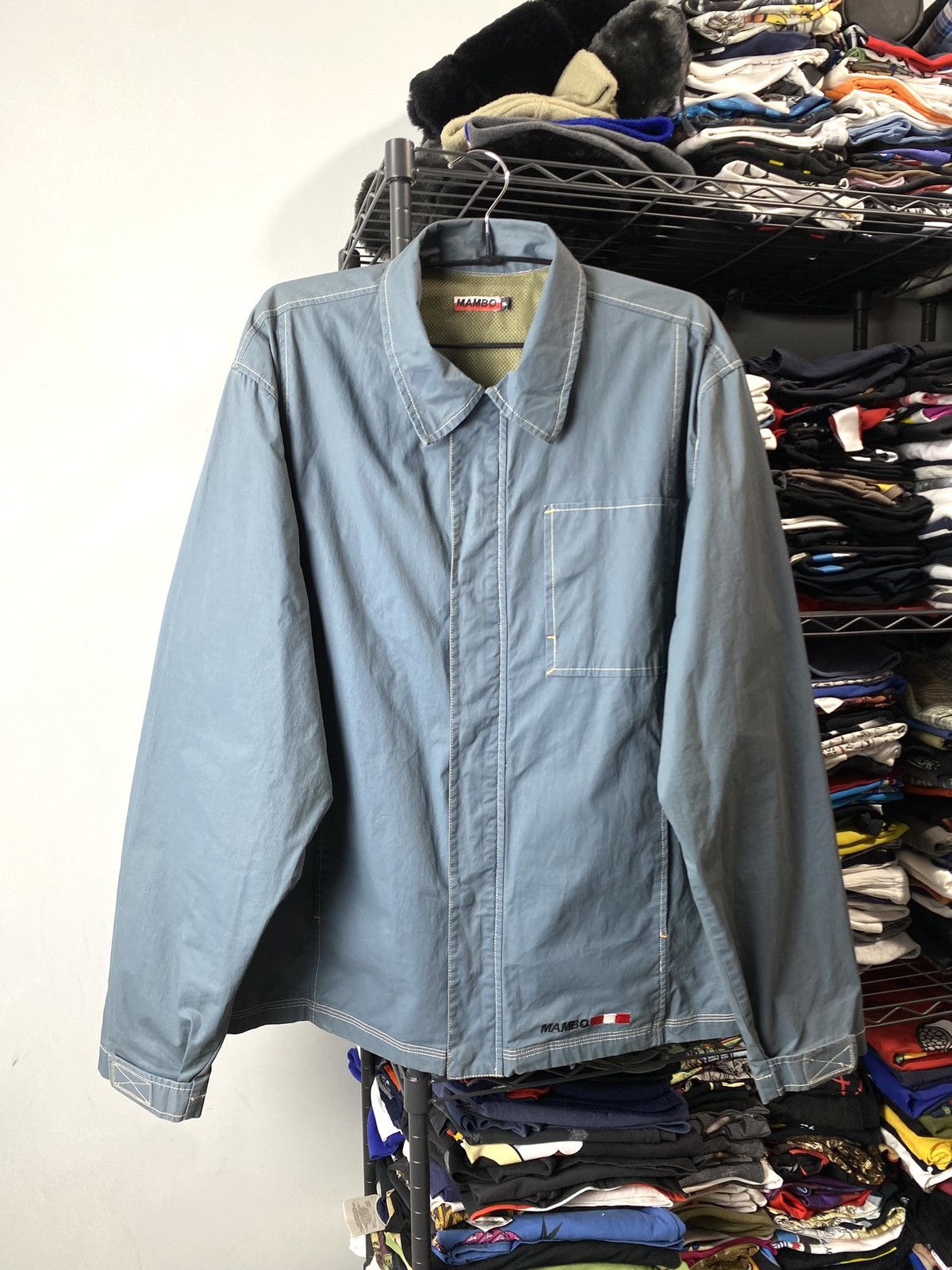 Mambo Rare! 90’s Mambo Surf Style Jacket Loud Shirt O’Neill Stussy Size US XL / EU 56 / 4 - 1 Thumbnail