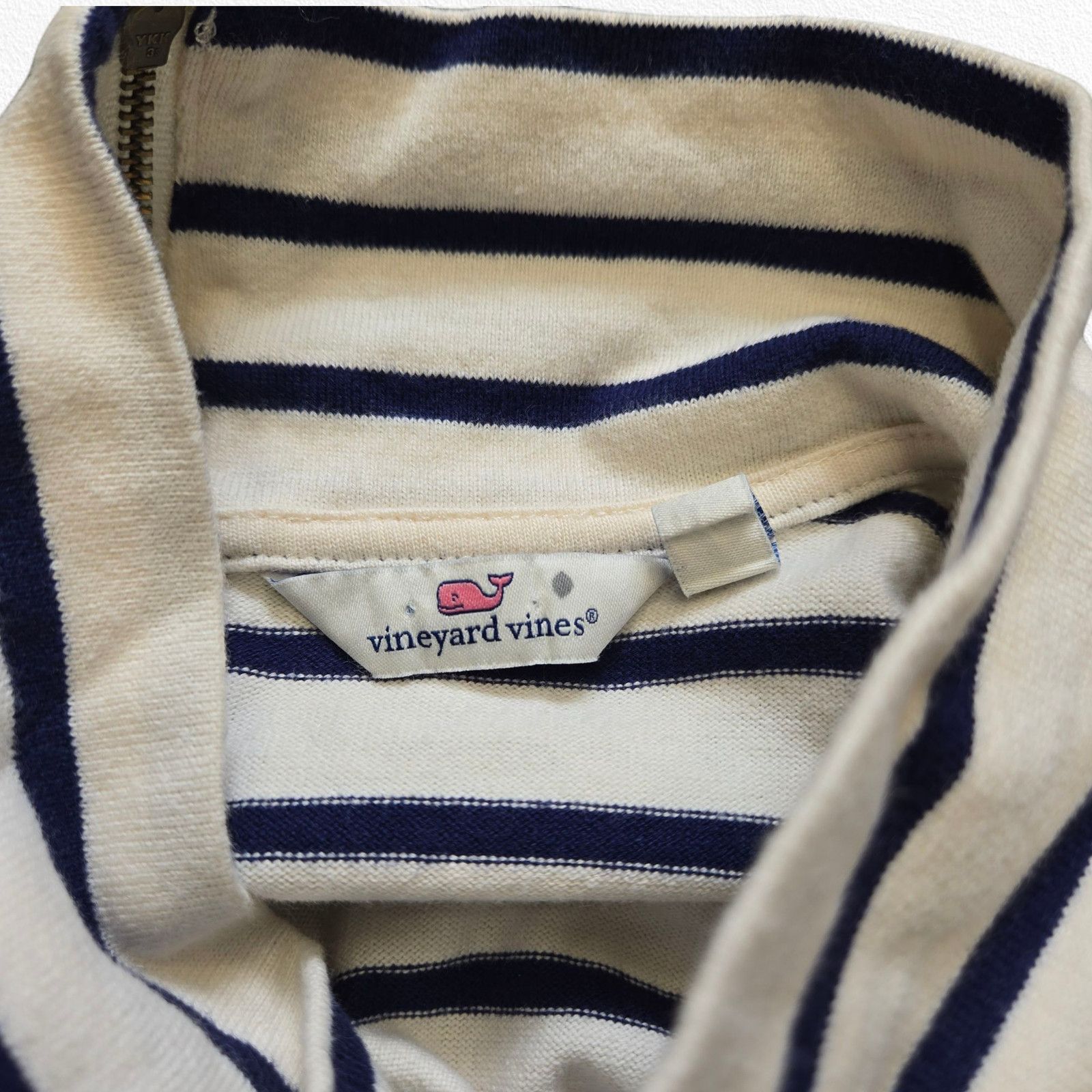 Vineyard Vines Vineyard Vines Striped Turtleneck Dress Size Small Size S / US 4 / IT 40 - 4 Thumbnail