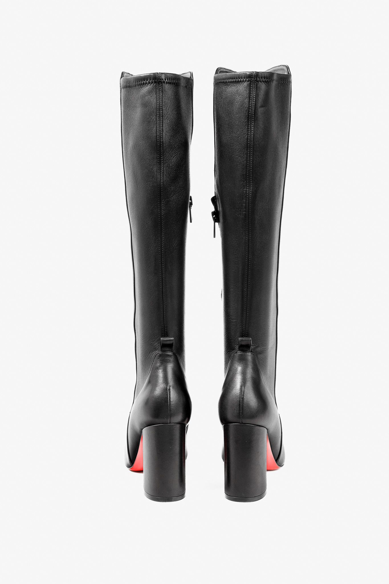 Christian Louboutin Christian Louboutin Kronobotte 85 Knee-High Leather Boots Size US 8 / IT 38 - 4 Thumbnail