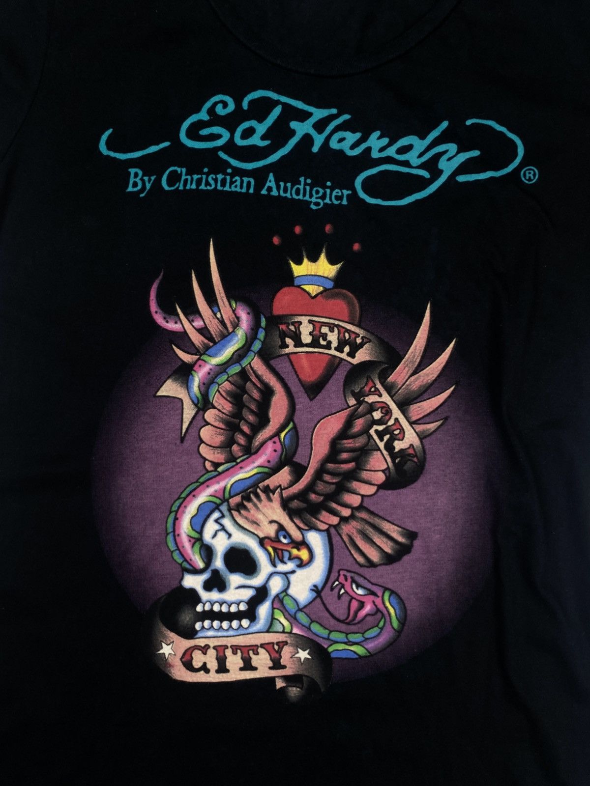 Christian Audigier × Ed Hardy Ed hardy by Christian Audigier T-shirt Size L / US 10 / IT 46 - 2 Thumbnail