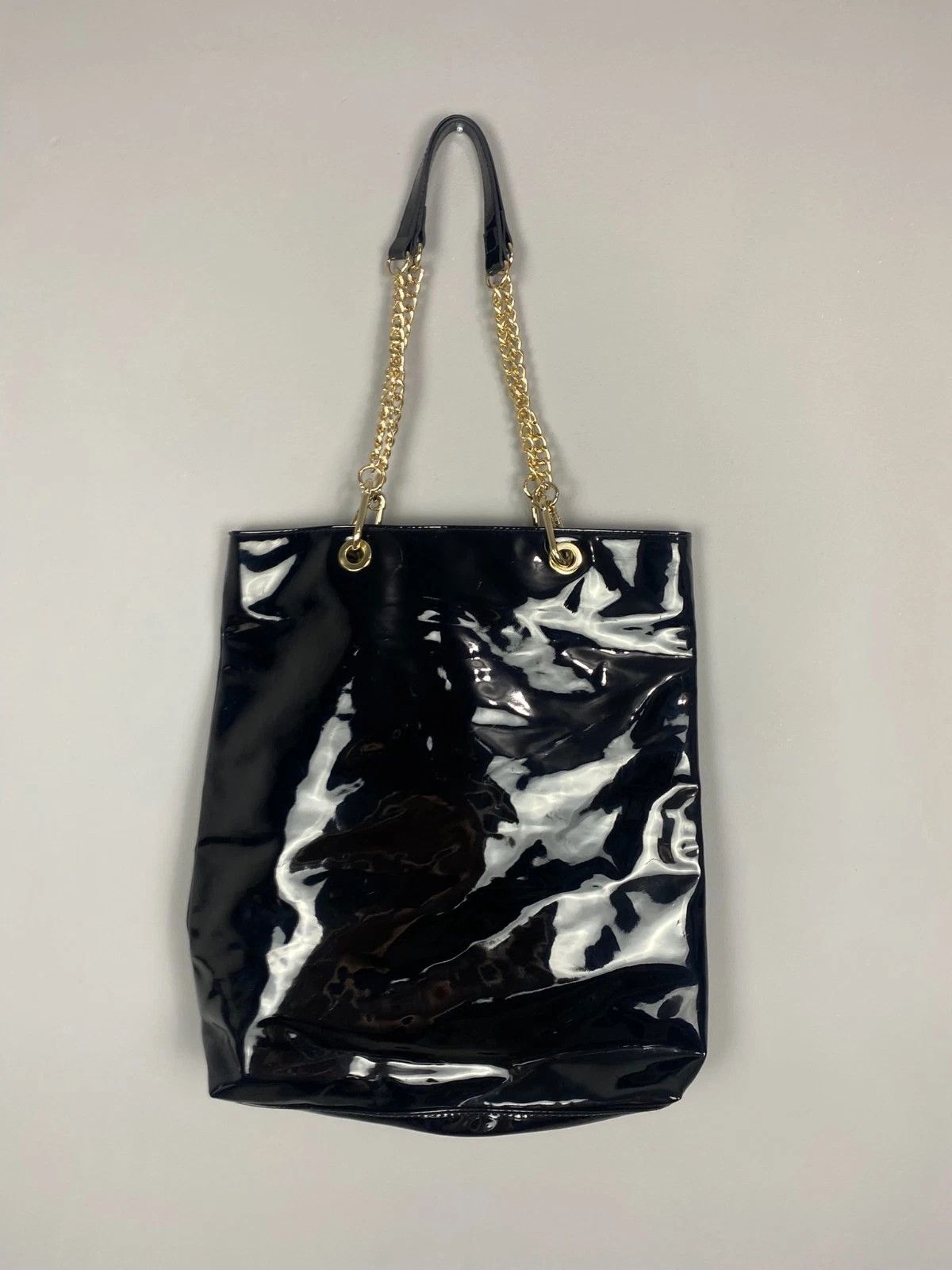 Jean Paul Gaultier Jean Paul Gaultier Parfum Lack Schwarz Shopper Tragetasche Size ONE SIZE - 5 Thumbnail