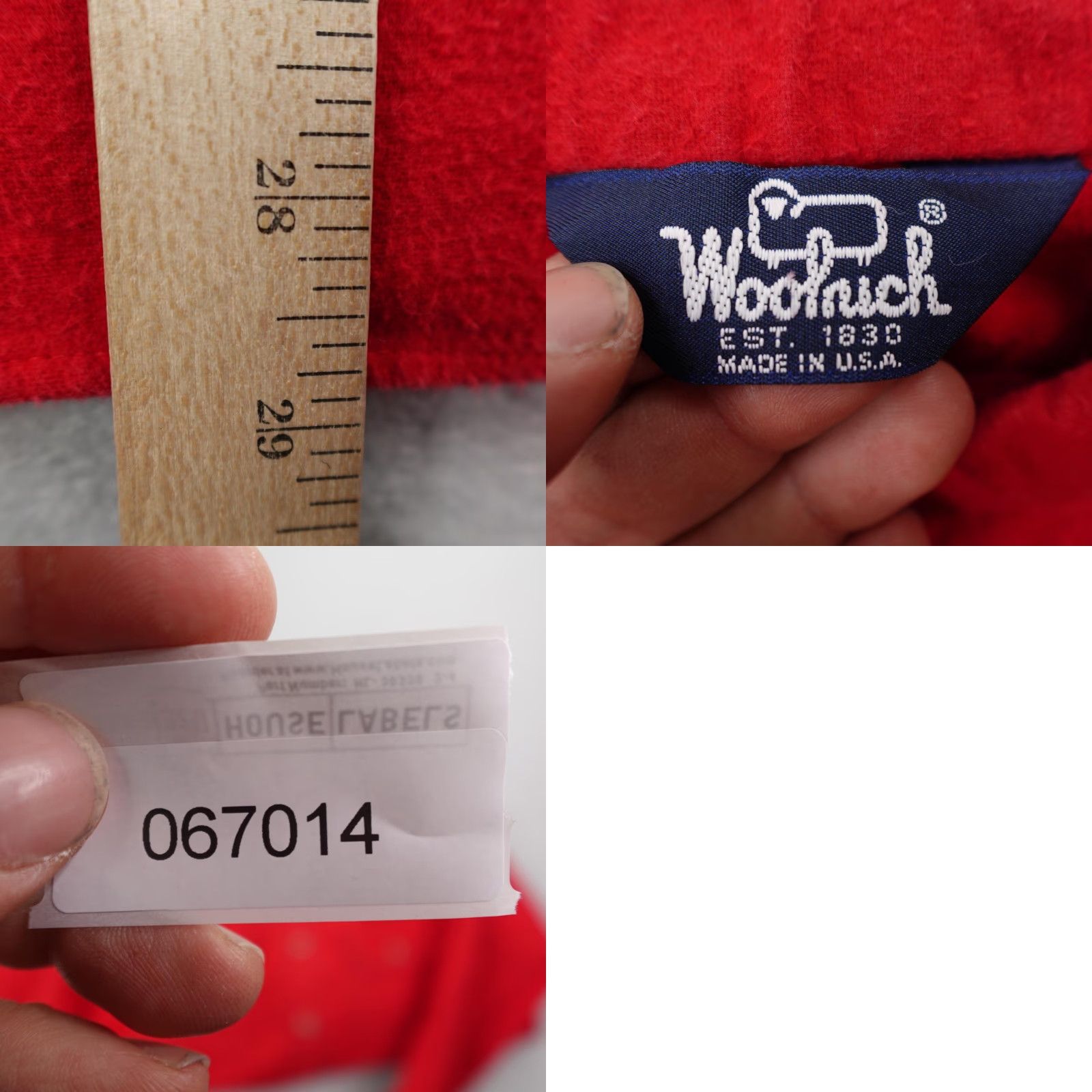 Vintage VINTAGE Woolrich Shirt Mens XL Red Chamois Flannel Button Up Made In USA 80s Size US XL / EU 56 / 4 - 8 Thumbnail