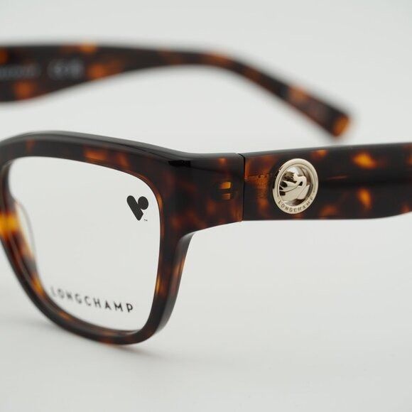 Longchamp Longchamp LO2743 242 Eyeglasses Dark Havana 52mm Cat Eye Size ONE SIZE - 2 Thumbnail
