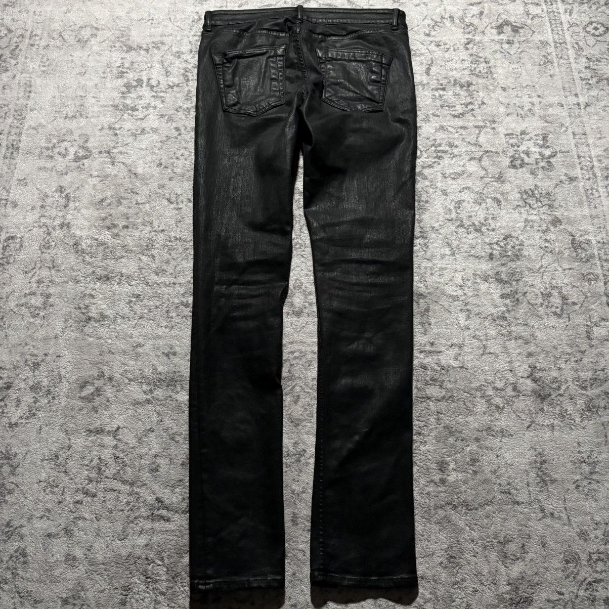 Rick Owens Drkshdw Rick Owens DRKSDHW SBW Heavy Waxed Tyrone Slit Cut Jeans Size US 32 / EU 48 - 7 Thumbnail