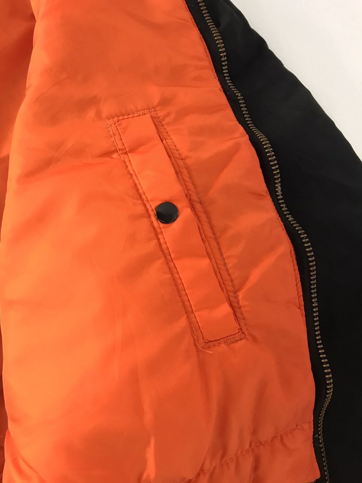 Other 90s USAF Flyer Military Bomber Jacket Type MA1 Flight Down Size US XL / EU 56 / 4 - 8 Thumbnail