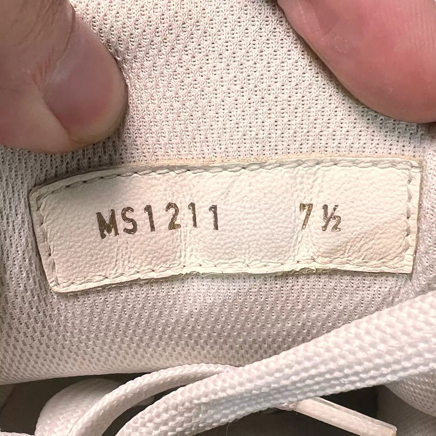 Louis Vuitton Men's LV Trainer Black White Panda Denim UK7.5/41.5 Size US 8.5 / EU 41-42 - 8 Thumbnail