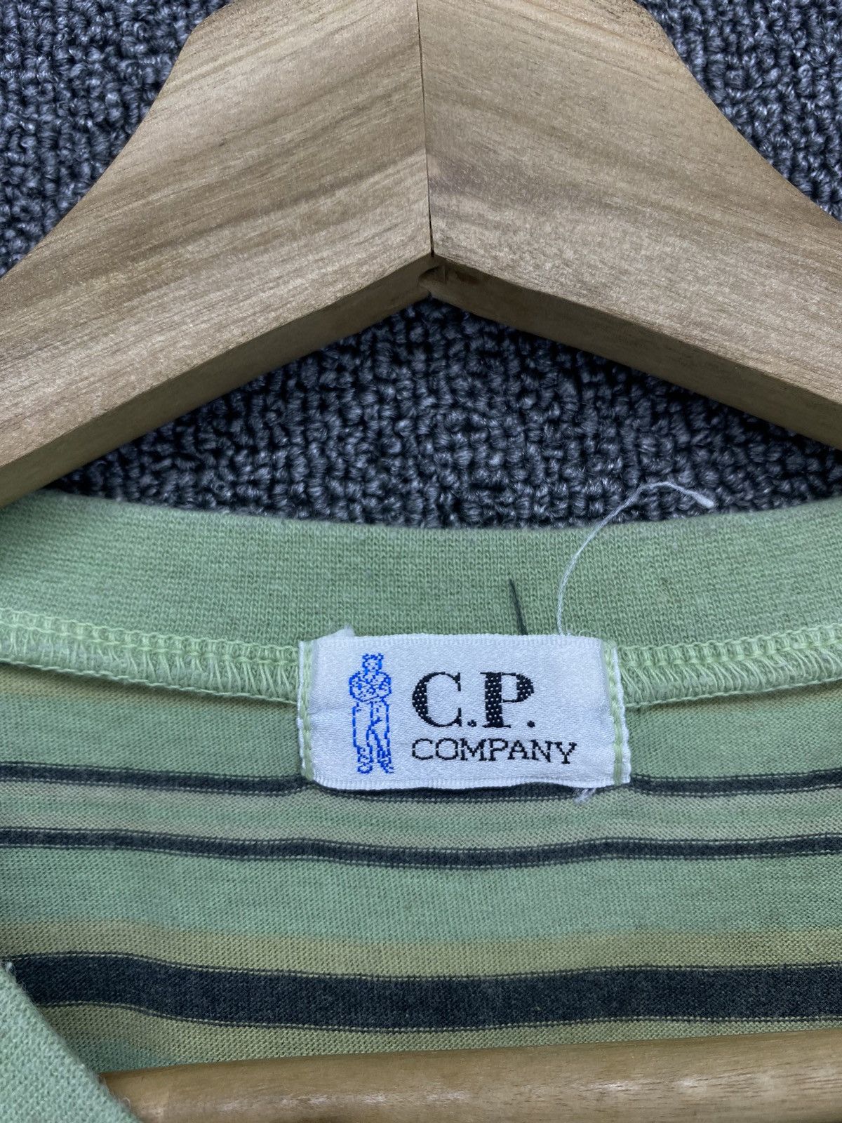 C.P. Company Vintage CP Company OverStriped Tee T Shirts Size US M / EU 48-50 / 2 - 6 Thumbnail