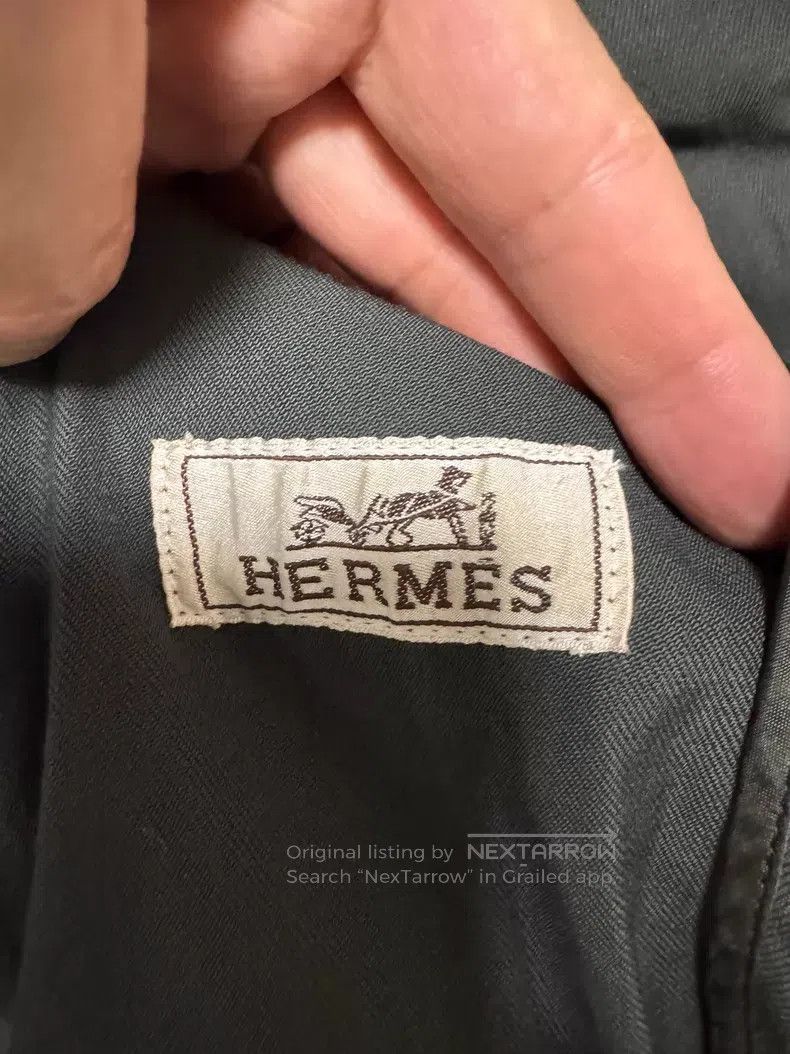 Hermes Hermes Wool Coat, 76% Wool + 24% Cotton Size US M / EU 48-50 / 2 - 7 Thumbnail