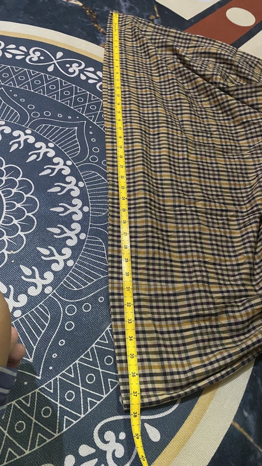 Burberry Prorsum Vintage Burberrys Midi Skirt Size 29" - 17 Thumbnail
