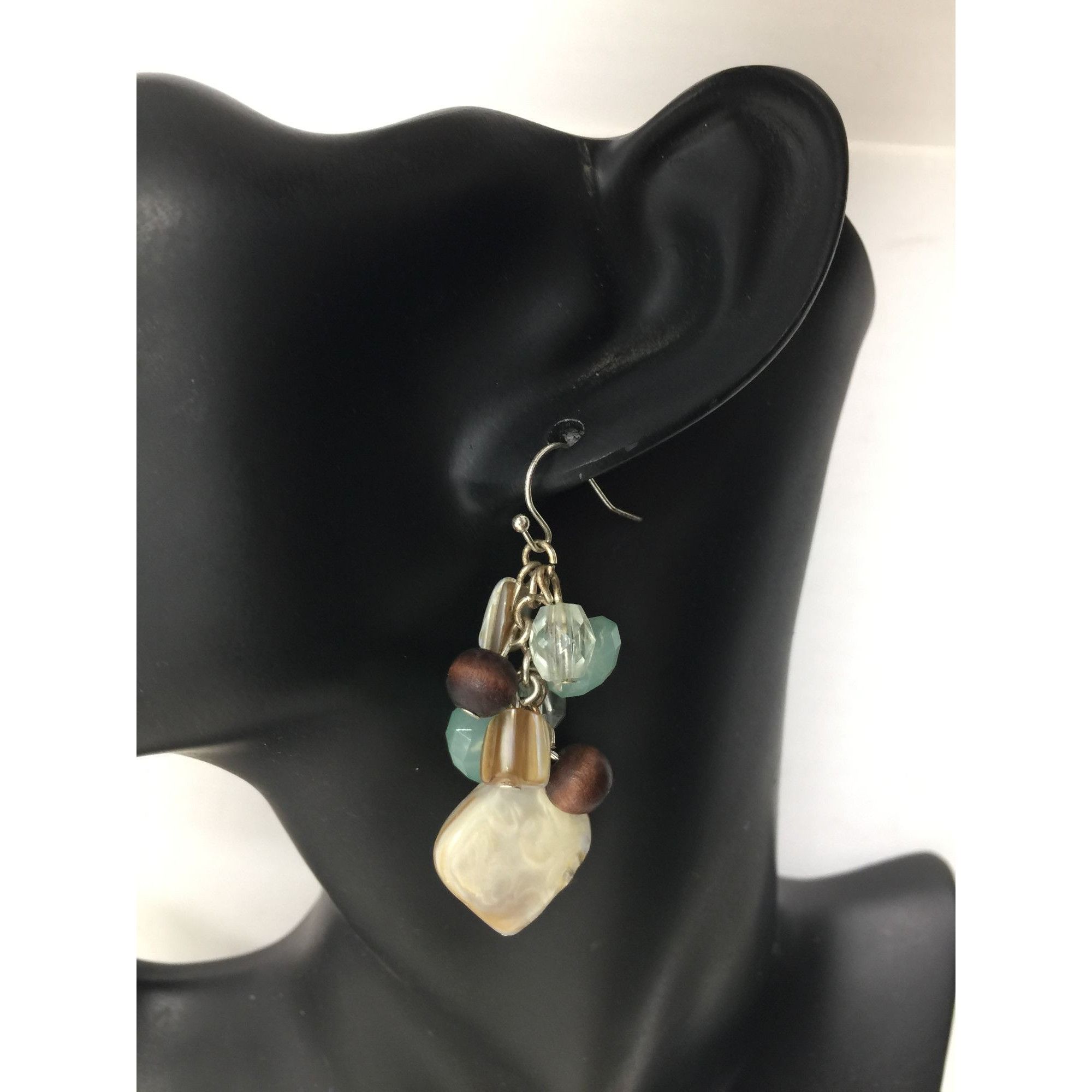 Other Women's Shell and Bead Dangle Earrings Size ONE SIZE - 2 Thumbnail