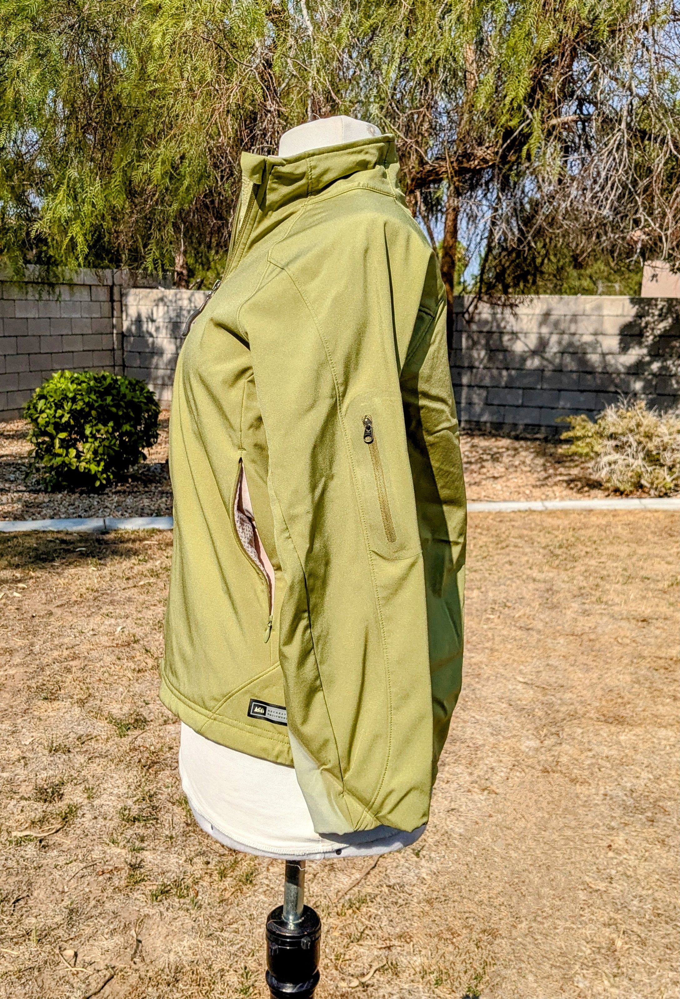 Rei Full Zip REI Light Fleece-Lined Windbreaker Outdoor Jacket Size M / US 6-8 / IT 42-44 - 2 Thumbnail