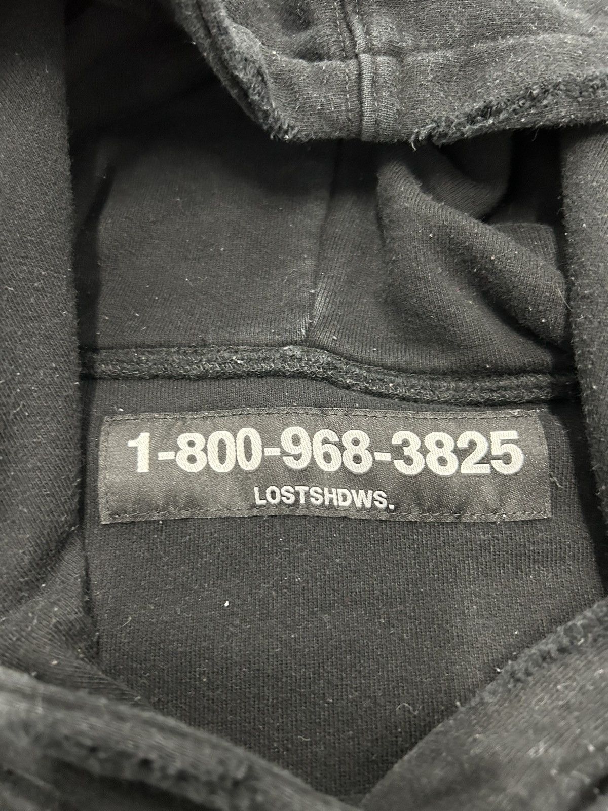 LOSTSHDWS Lostshdws hoodie distressed Size US L / EU 52-54 / 3 - 4 Thumbnail