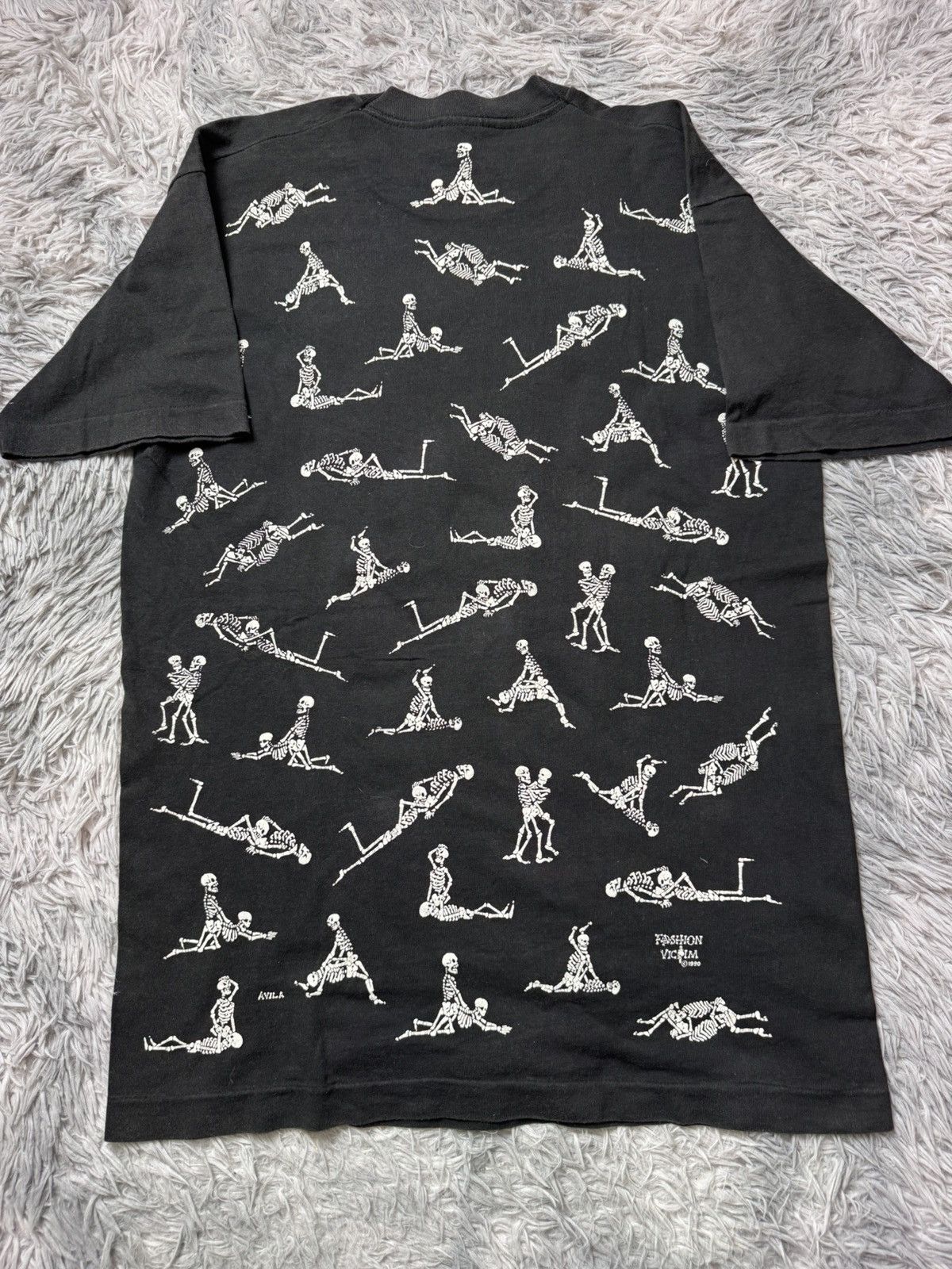 Vintage Skulls Bones X Fashion Victim 1990 Size US L / EU 52-54 / 3 - 6 Thumbnail