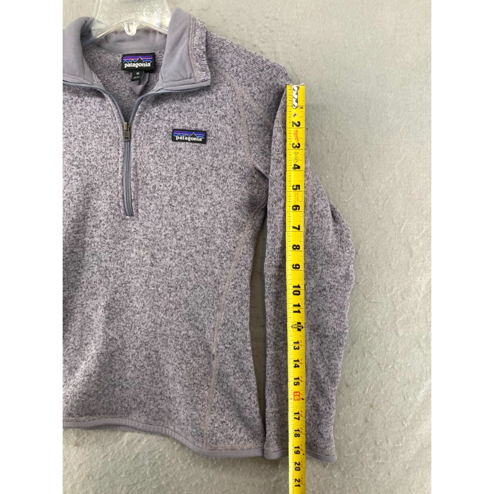 Patagonia Patagonia Synchilla Jacket Womens XS Gray Zip Pullover 1/4" Zip Fleece Polyester Basic jacket Vintage: No Size XS / US 0-2 / IT 36-38 - 4 Thumbnail