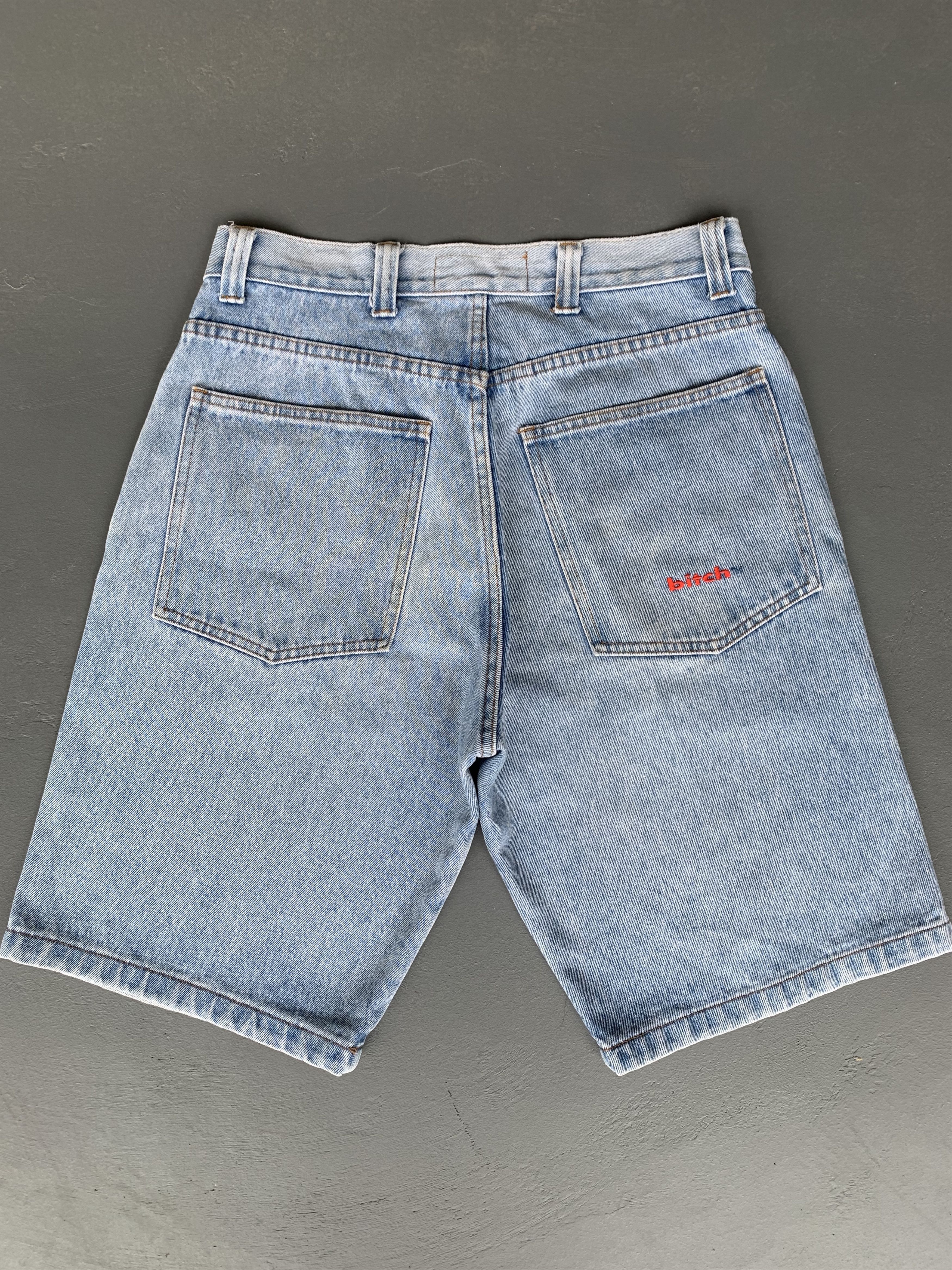 Girl Skateboards [SOLD] RARE vintage bitch skateboard short pants Size US 32 / EU 48 - 5 Thumbnail