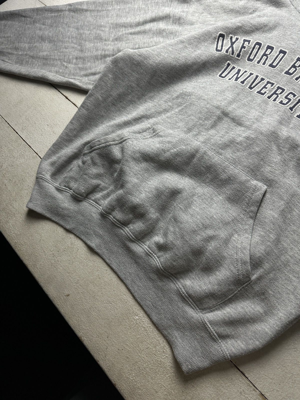 Vintage 🚨VNTG OXFORS BROOKES University USA Hoodie RARE BIG LOGO Size US M / EU 48-50 / 2 - 4 Thumbnail