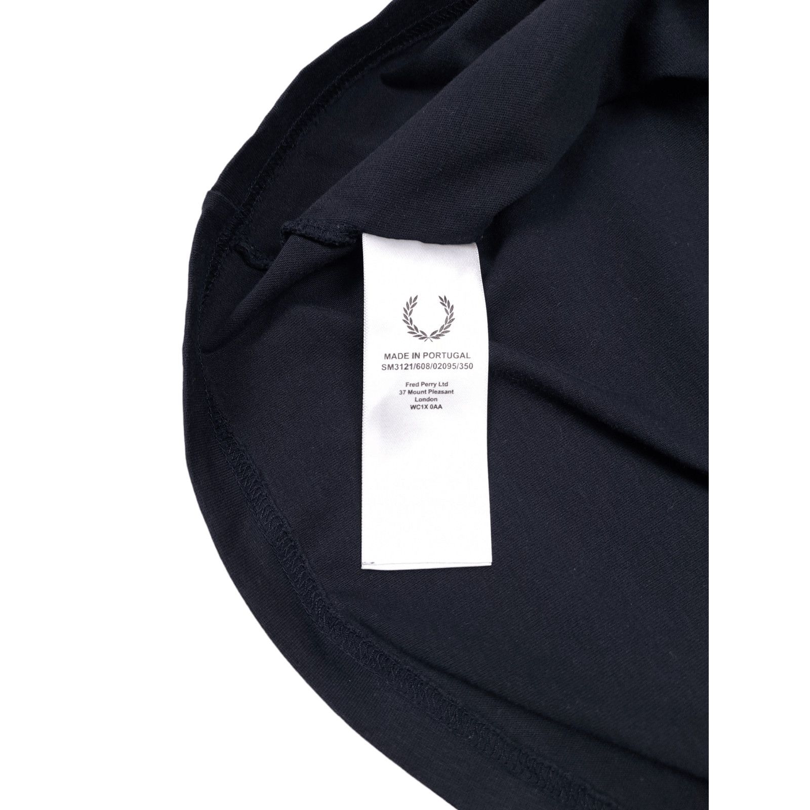 Fred Perry × Thames Rare Fred Perry x Thames Navy Black Logo T-shirt Size US M / EU 48-50 / 2 - 6 Thumbnail