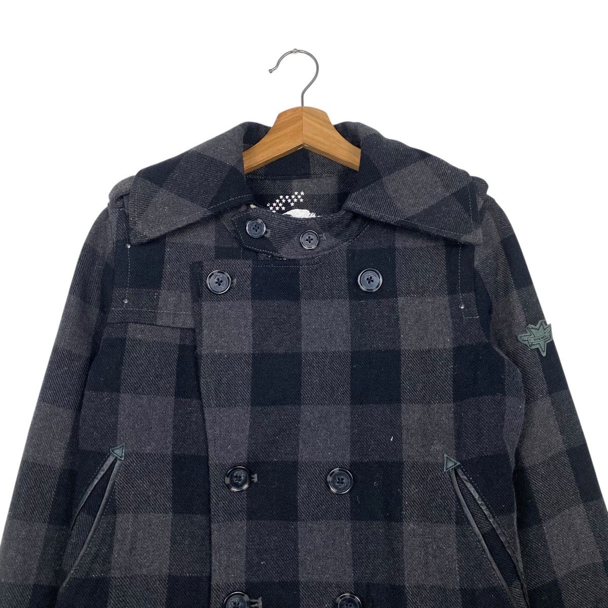 Diesel Diesel double breasted tartan jacket Size US S / EU 44-46 / 1 - 2 Thumbnail