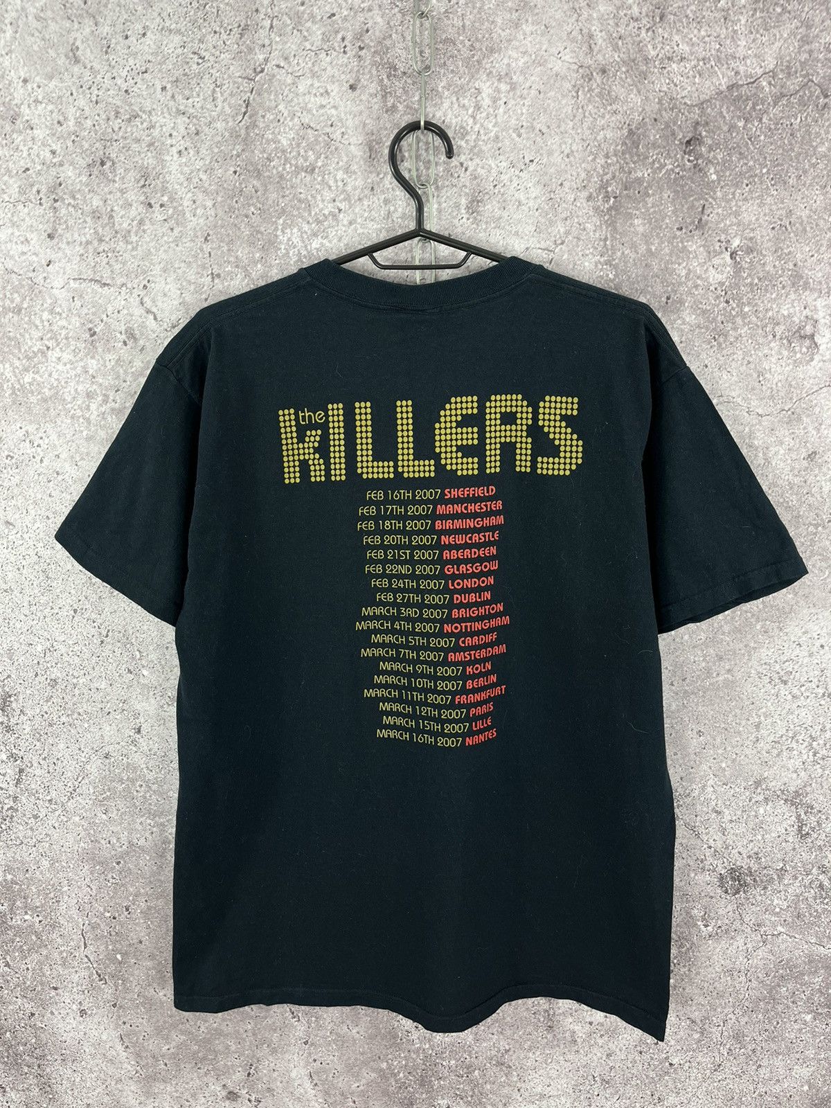 Band Tees Vintage Y2K The Killers 2007 Tour Band Tee Big Logo Size L Size US L / EU 52-54 / 3 - 6 Thumbnail