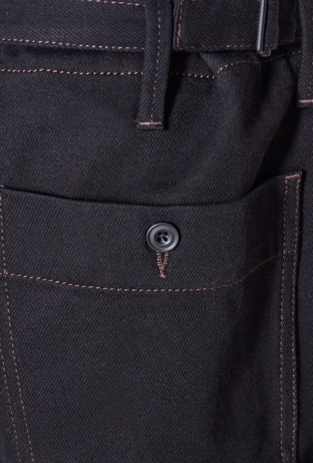 Lemaire Last Size Lemaire Men’s Black Judo Denim Pants Size US 36 / EU 52 - 4 Thumbnail