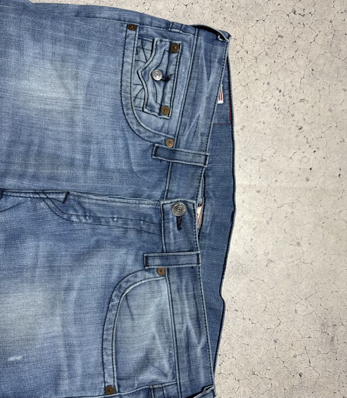 True Religion True Religion Logo Denim Jeans Vintage Size 36 Size US 36 / EU 52 - 4 Thumbnail