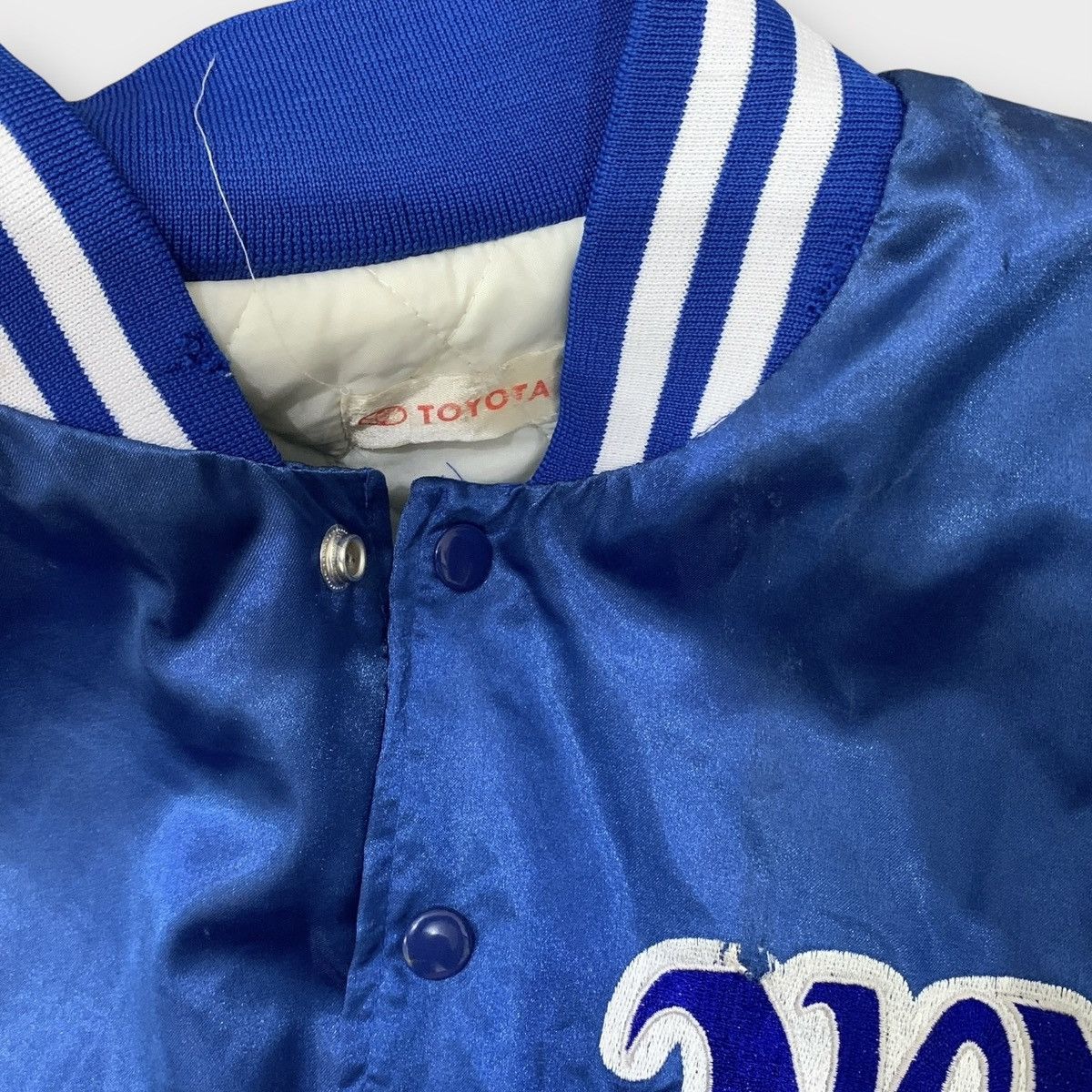 MLB VINTAGE 90s TOYOTA MLB DODGERS VARSITY JACKET BASEBALL Size US L / EU 52-54 / 3 - 17 Thumbnail
