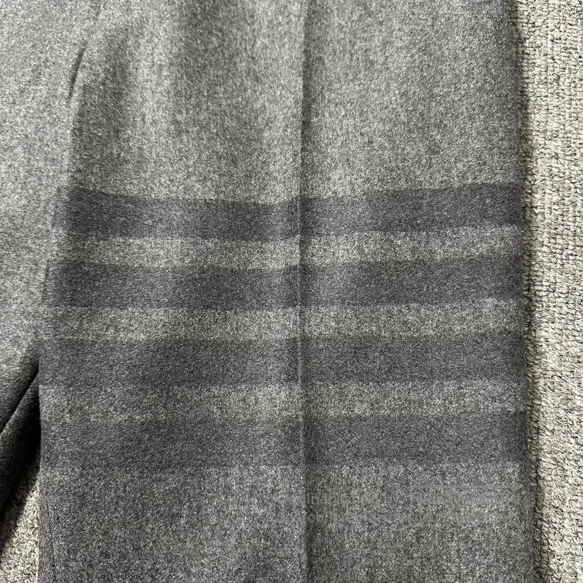 Thom Browne Thom Browne Gray Four Stripes Wool Trousers. Size US 26 / EU 42 - 2 Thumbnail
