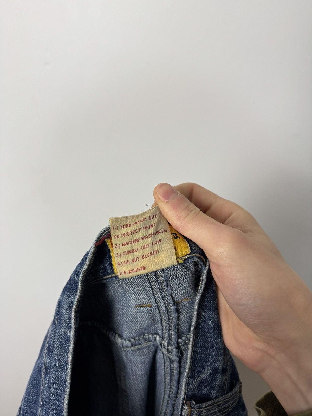 Ecko Unltd. Vintage Ecko Unltd Denim Cargo Jeans Y2K streetwear Style Size US 30 / EU 46 - 15 Thumbnail