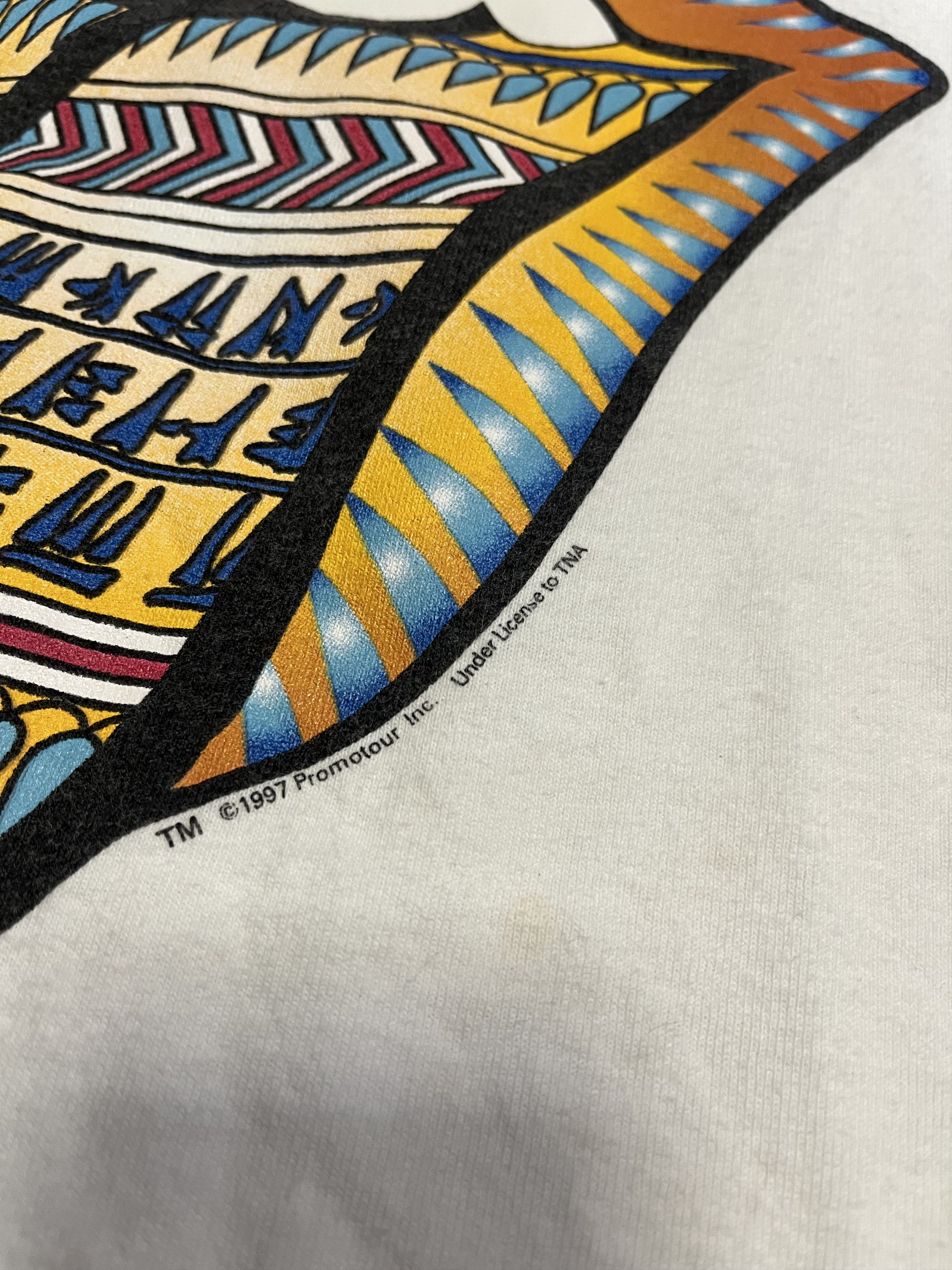 Anvil × Band Tees × Vintage T-Shirt The Rolling Stones Anvil Vintage XL 1997 Size US XL / EU 56 / 4 - 3 Thumbnail
