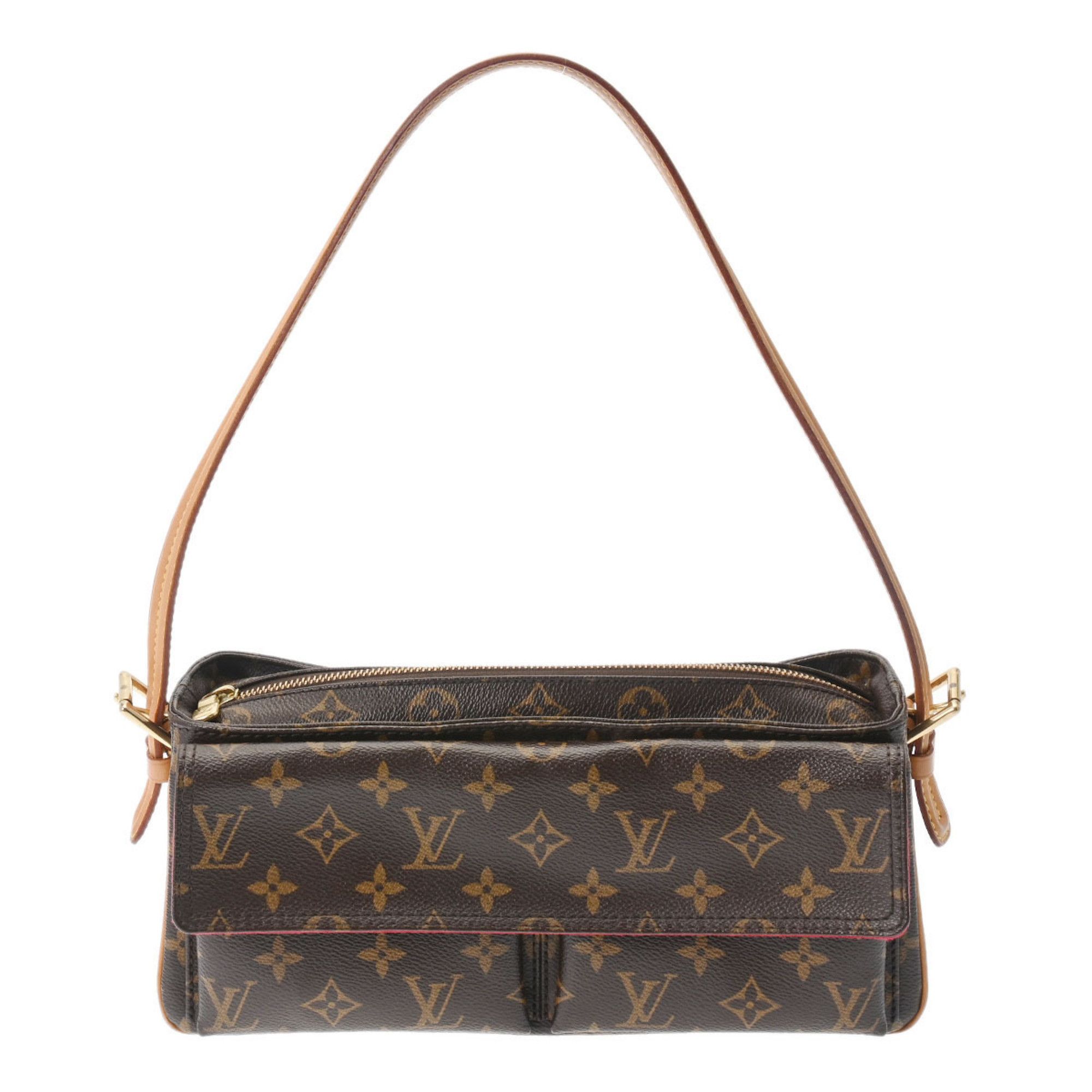 LOUIS VUITTON Shoulder Bag M51164 Viva Cite MM Monogram canvas Brown Women  Used