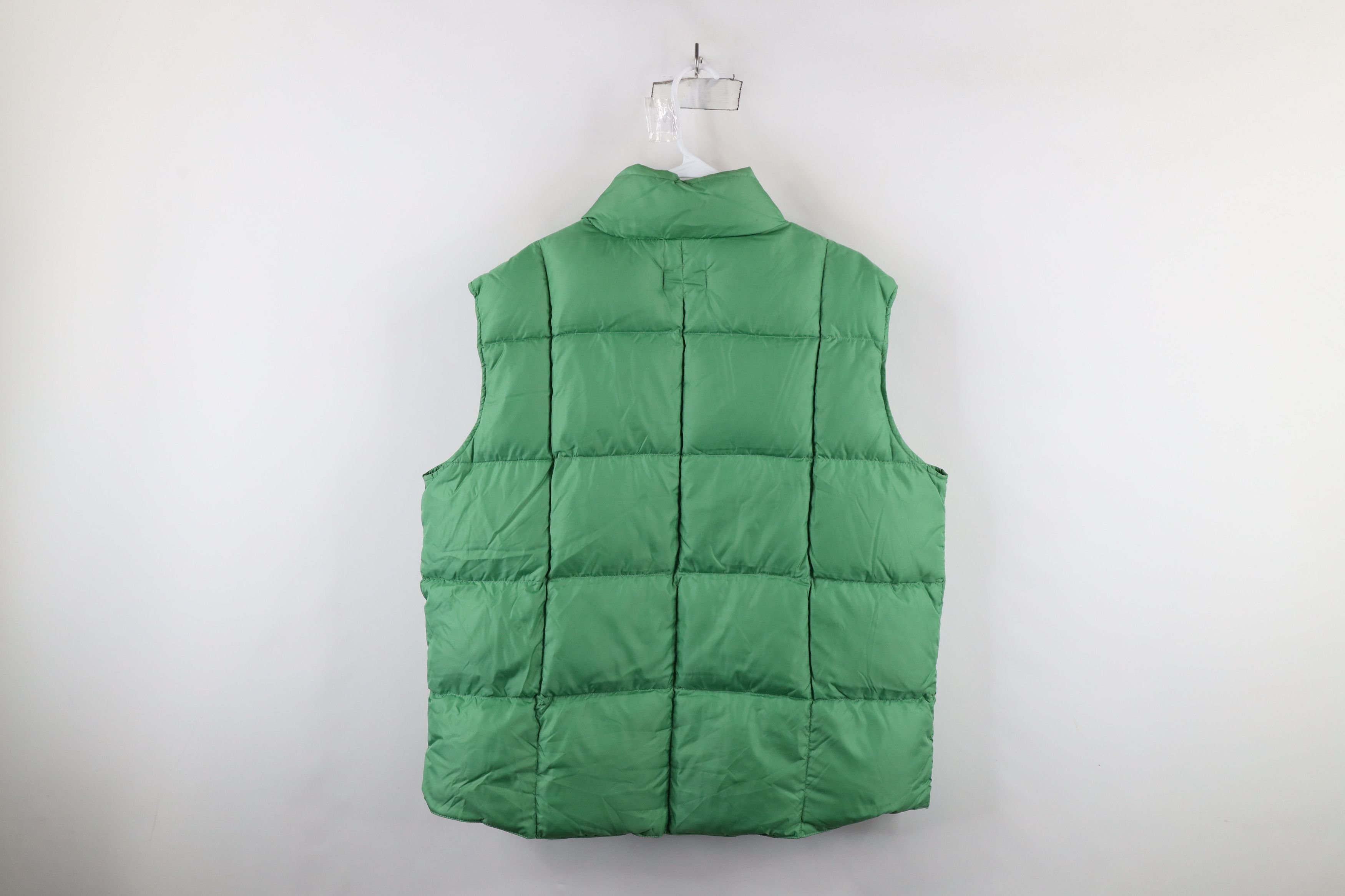 Lands' End × Vintage Vintage 90s Lands End Down Fill Puffer Vest Jacket Green Size US XL / EU 56 / 4 - 14 Thumbnail