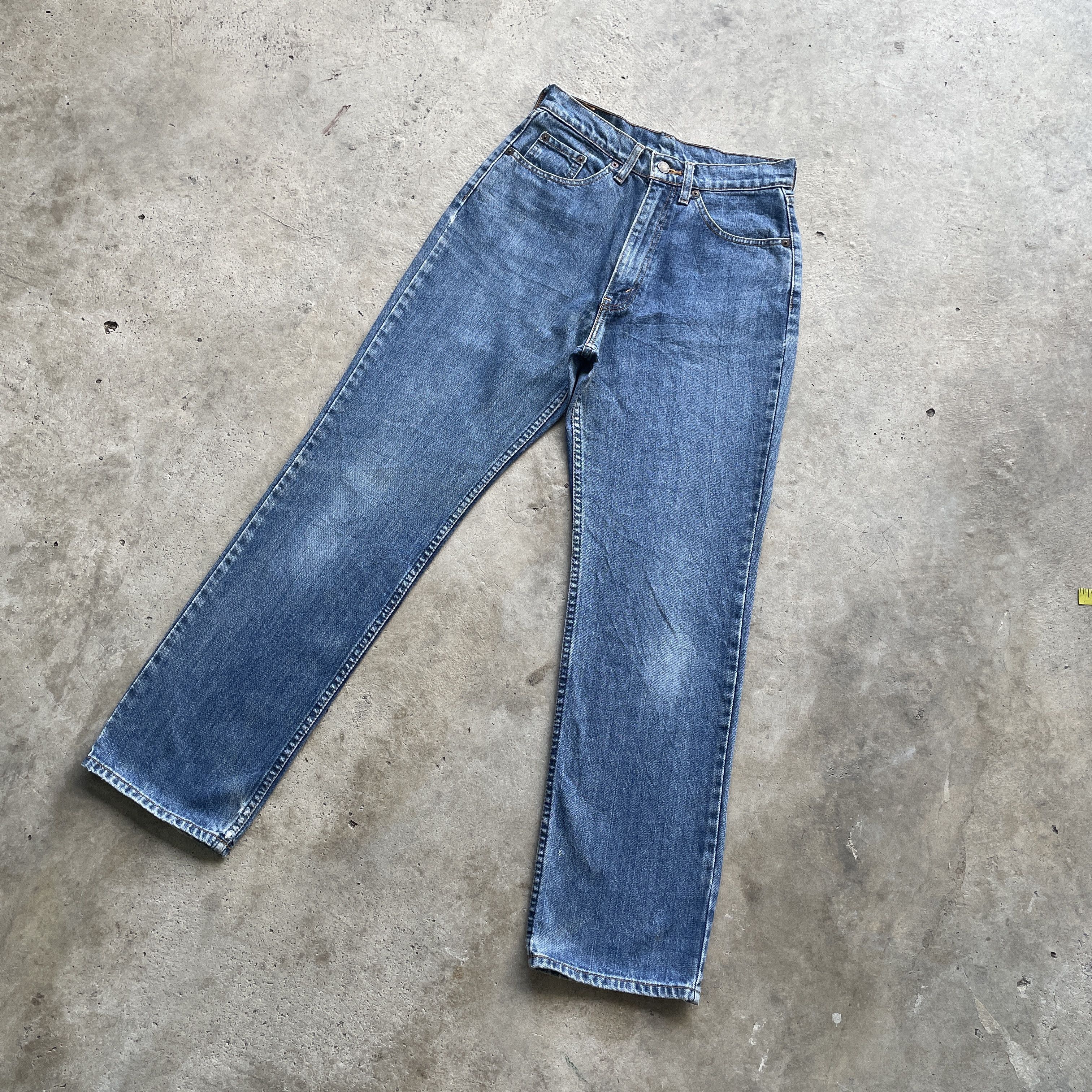Jean × Levi's VINTAGE LEVI’S 519 J09 DENIM FADED JEANS PANTS W27x29 Size US 27 - 1 Thumbnail