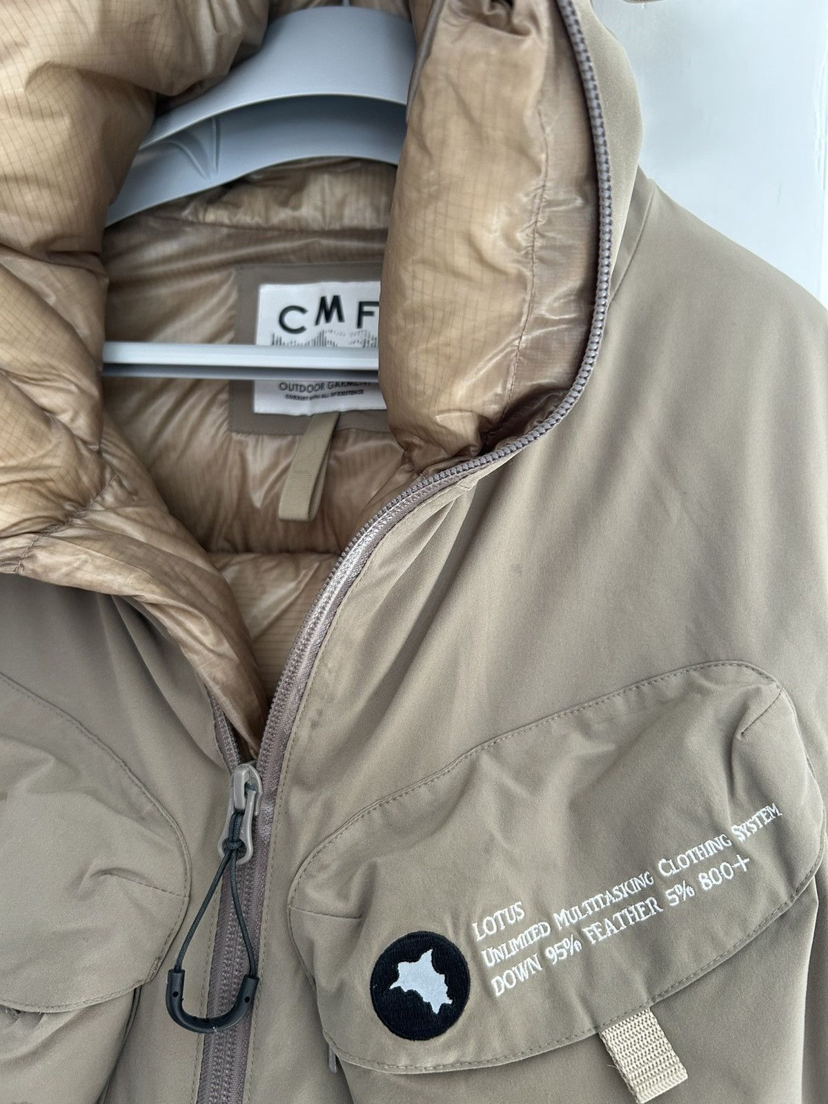 CMF Comfy Outdoor Garment CMF Comfy Outdoor Garment Lotus Down L7 Jacket  Puffer XL | Grailed