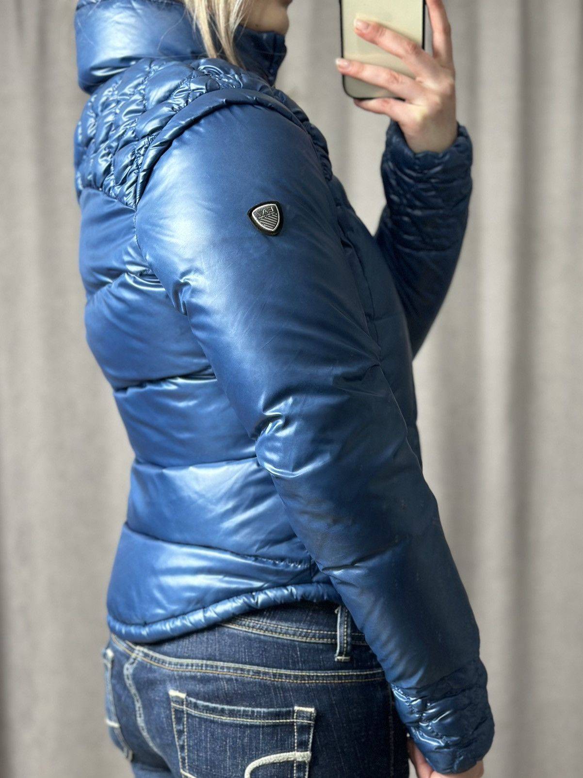 Armani Avant Garde EA7 Emporio Armani down Jacket XS Woman Vintage Size S / US 4 / IT 40 - 14 Thumbnail