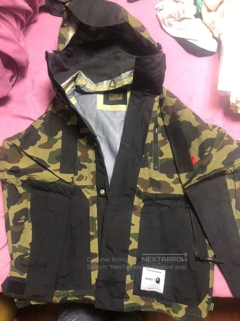 Bape WTAPS X BAPE Sherpa Camo Jacket. Size US S / EU 44-46 / 1 - 1 Thumbnail