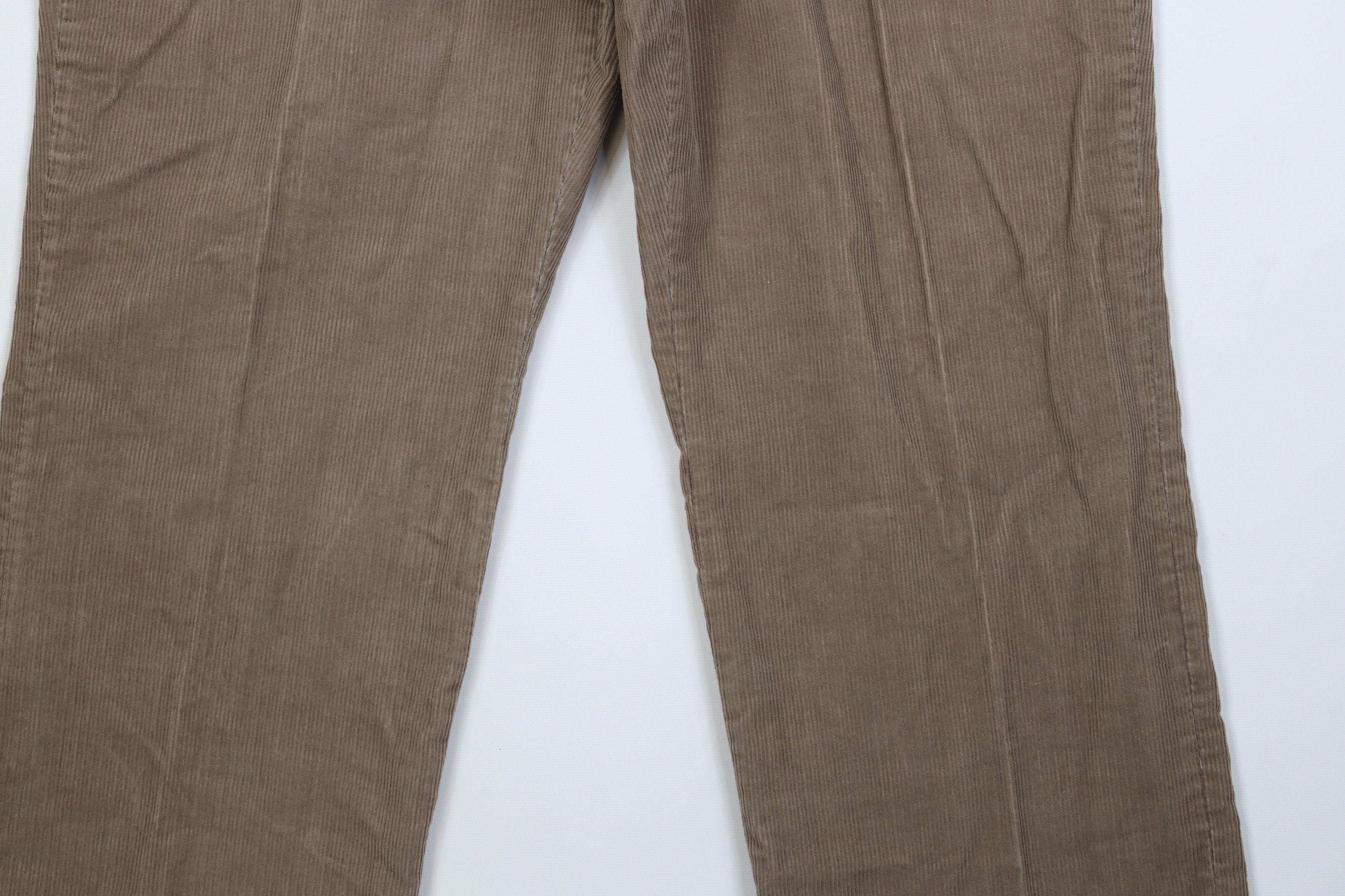 Vintage Vintage 90s Streetwear Flared Wide Leg Corduroy Chino Pants Size US 36 / EU 52 - 4 Thumbnail