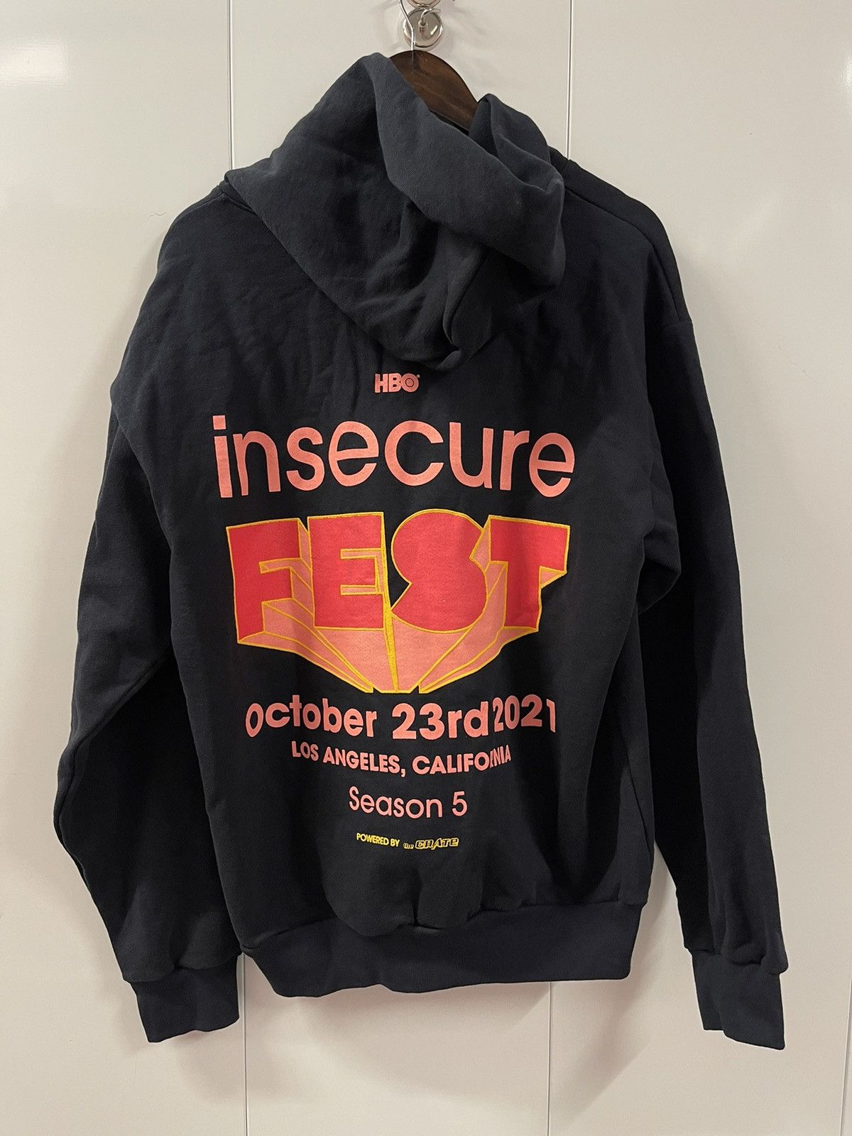 Vintage Insecure Fest HBO x The Crate TV Show Issa Rae Merch Hoodie ...