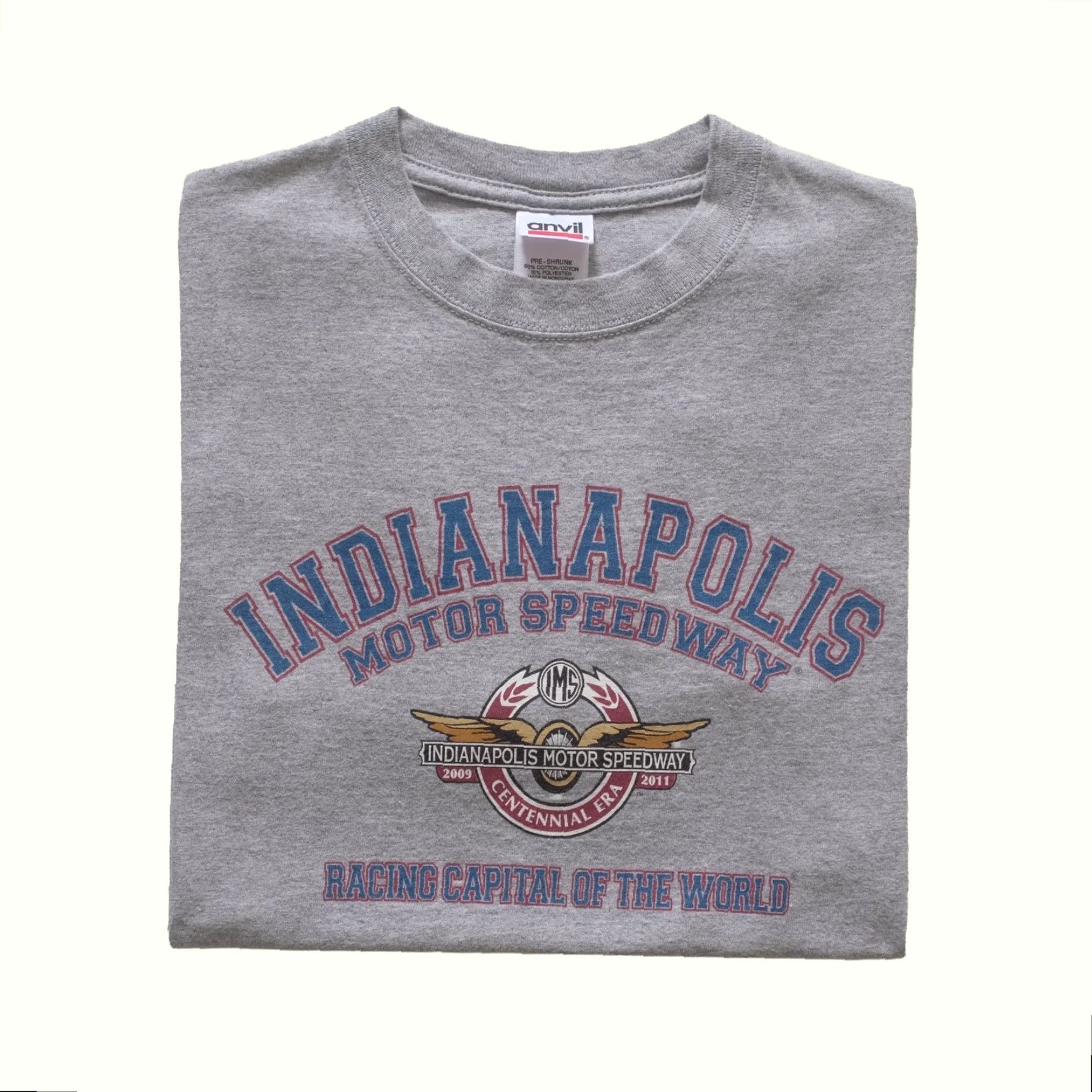Anvil VINTAGE NASCAR MOTOR SPEEDWAY RACING ANVIL VTG Y2K 90s RETRO GRAPHIC GRAY T SHIRT SZ S MENs Size US S / EU 44-46 / 1 - 2 Thumbnail