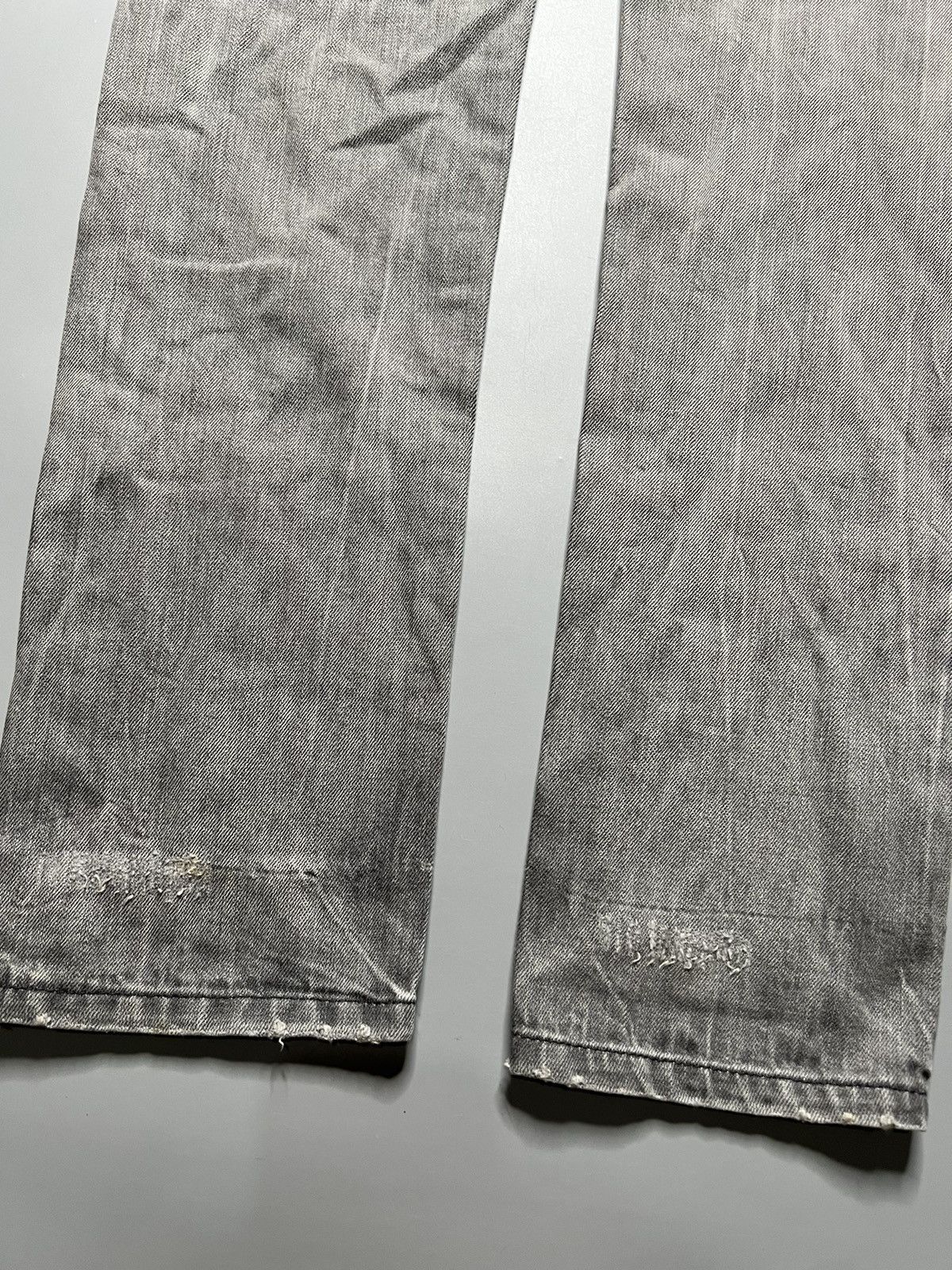 Raf by Raf Simons Raf by raf simons Faded Wash Distressed Jeans Size US 28 / EU 44 - 5 Thumbnail