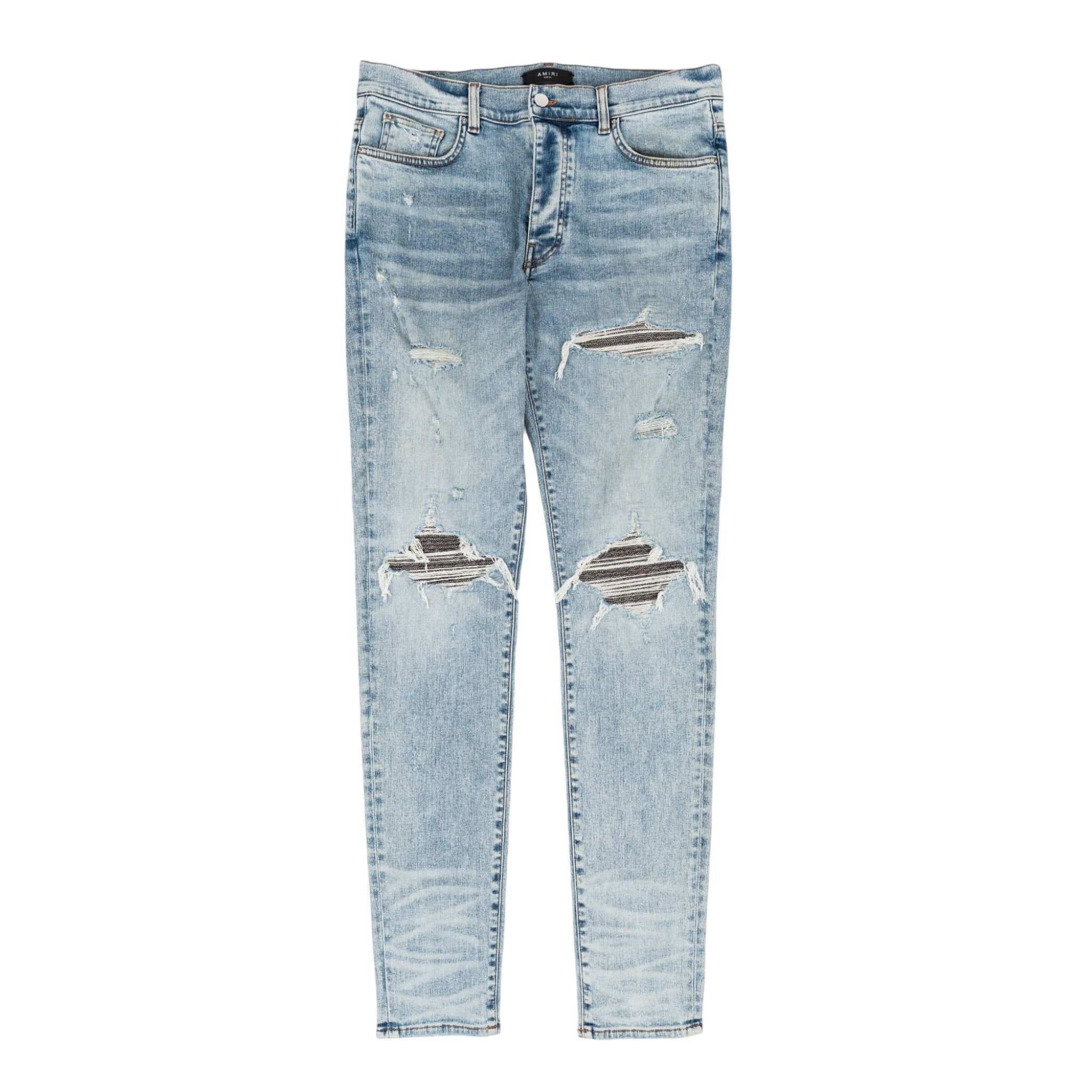 Amiri Amiri MX1 Light Indigo Jeans Sz 33 Blue | Grailed